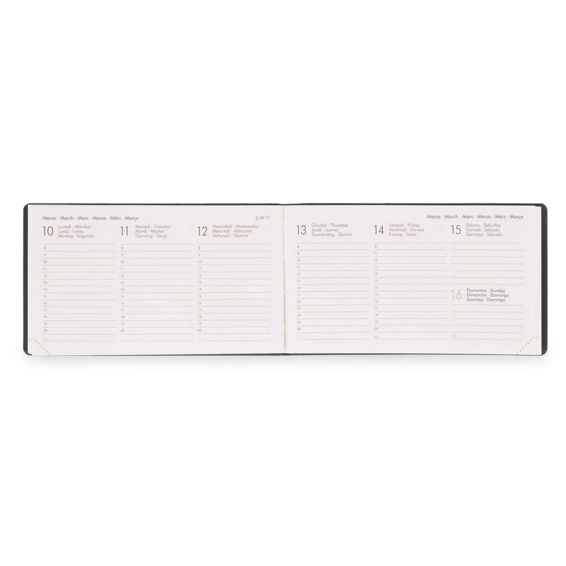 Legami Milano Agenda 13 Mesi Settimanale - Ad Album - Small - 2025- Agende 12 Mesi Settimanali