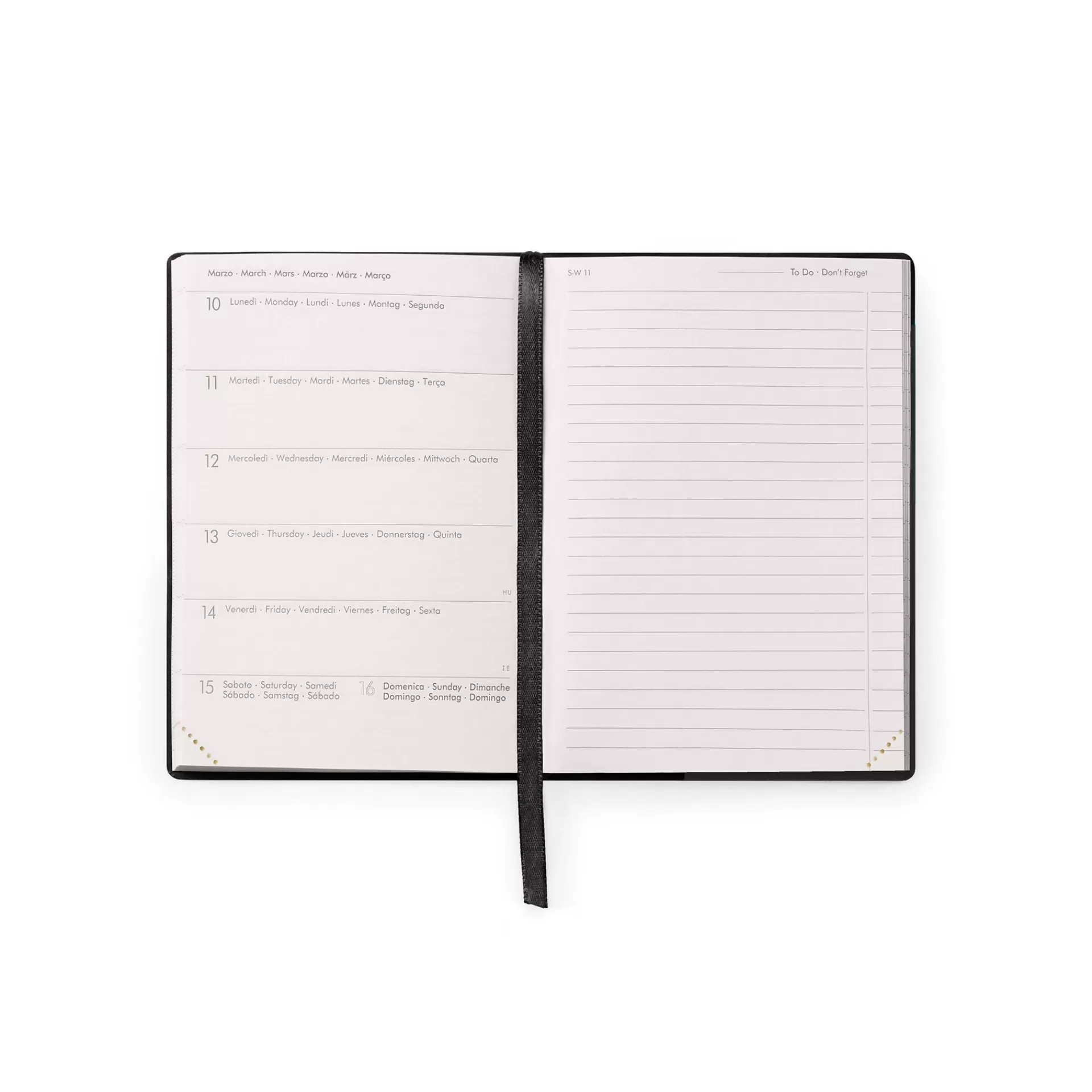 Legami Milano Agenda 18 Mesi Settimanale - Small - Con Notebook - 2024/2025- Agende 18 Mesi Settimanali Small