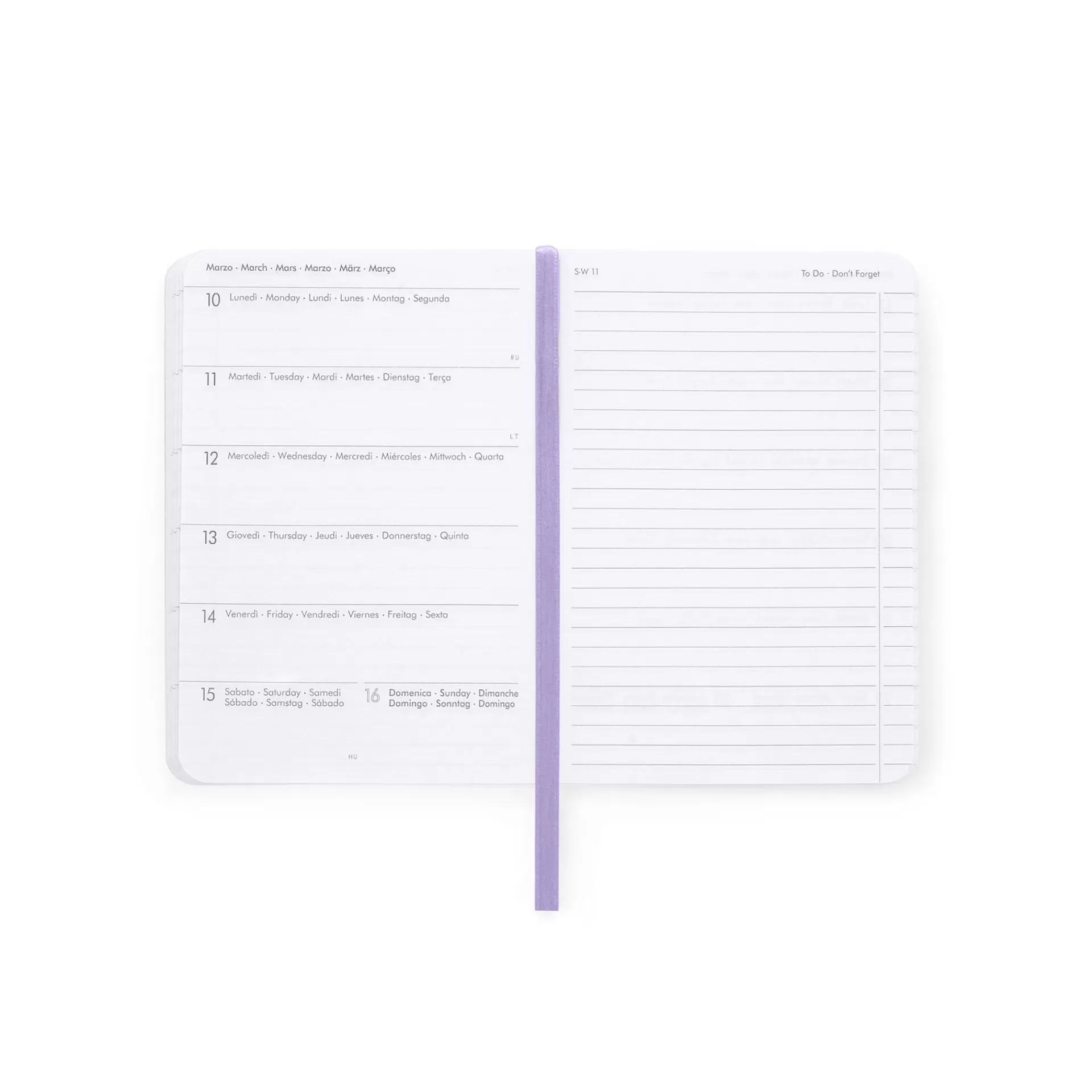 Legami Milano Agenda 16 Mesi Settimanale - Small - con Notebook - 2024/2025- Agende 16 Mesi Settimanali