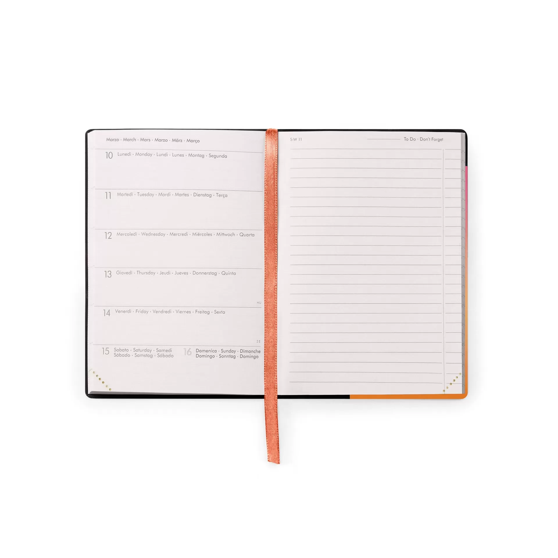 Legami Milano Agenda 18 Mesi Settimanale - Small - Con Notebook - 2024/2025- Agende 18 Mesi Settimanali Small