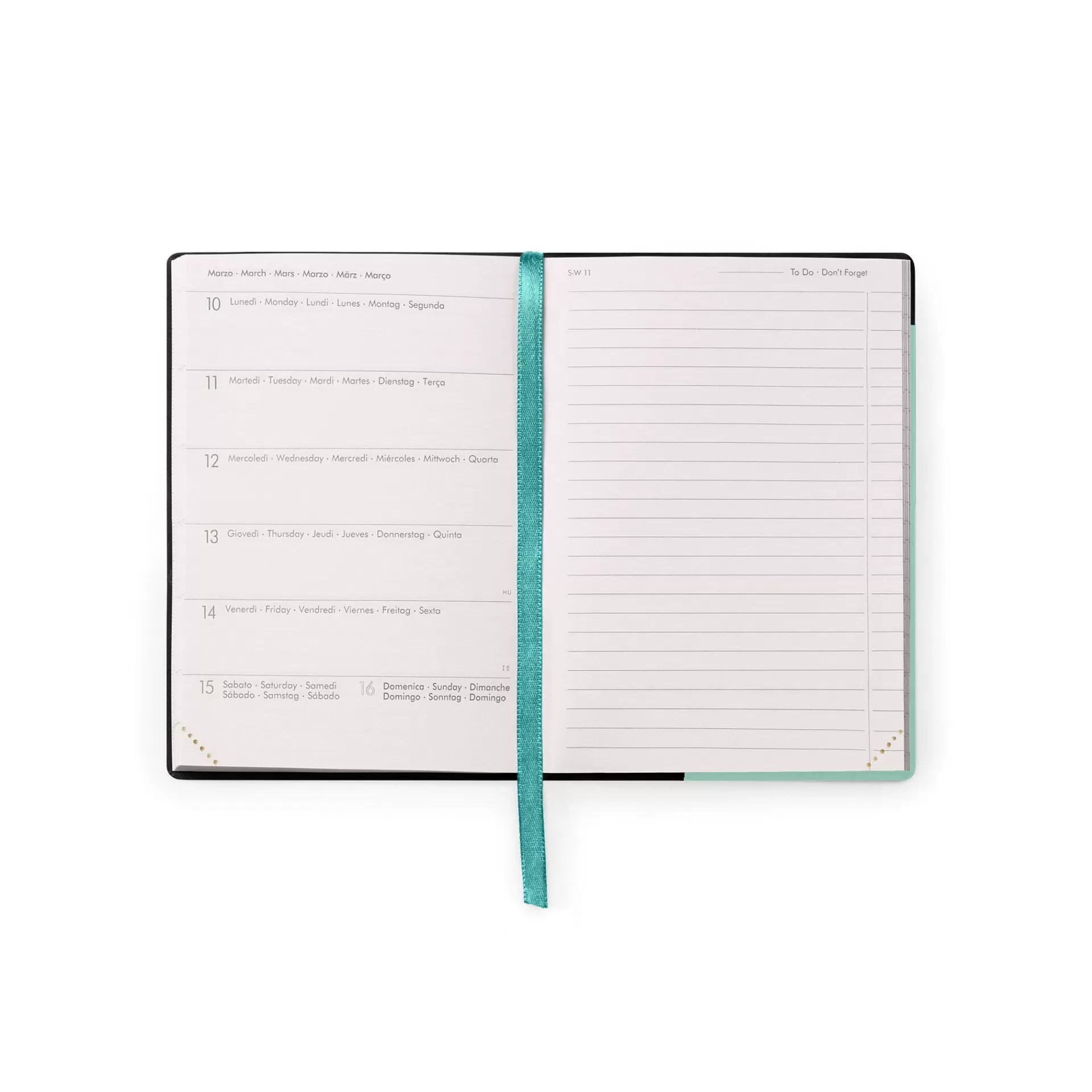 Legami Milano Agenda 18 Mesi Settimanale - Small - Con Notebook - 2024/2025- Agende 18 Mesi Settimanali Small