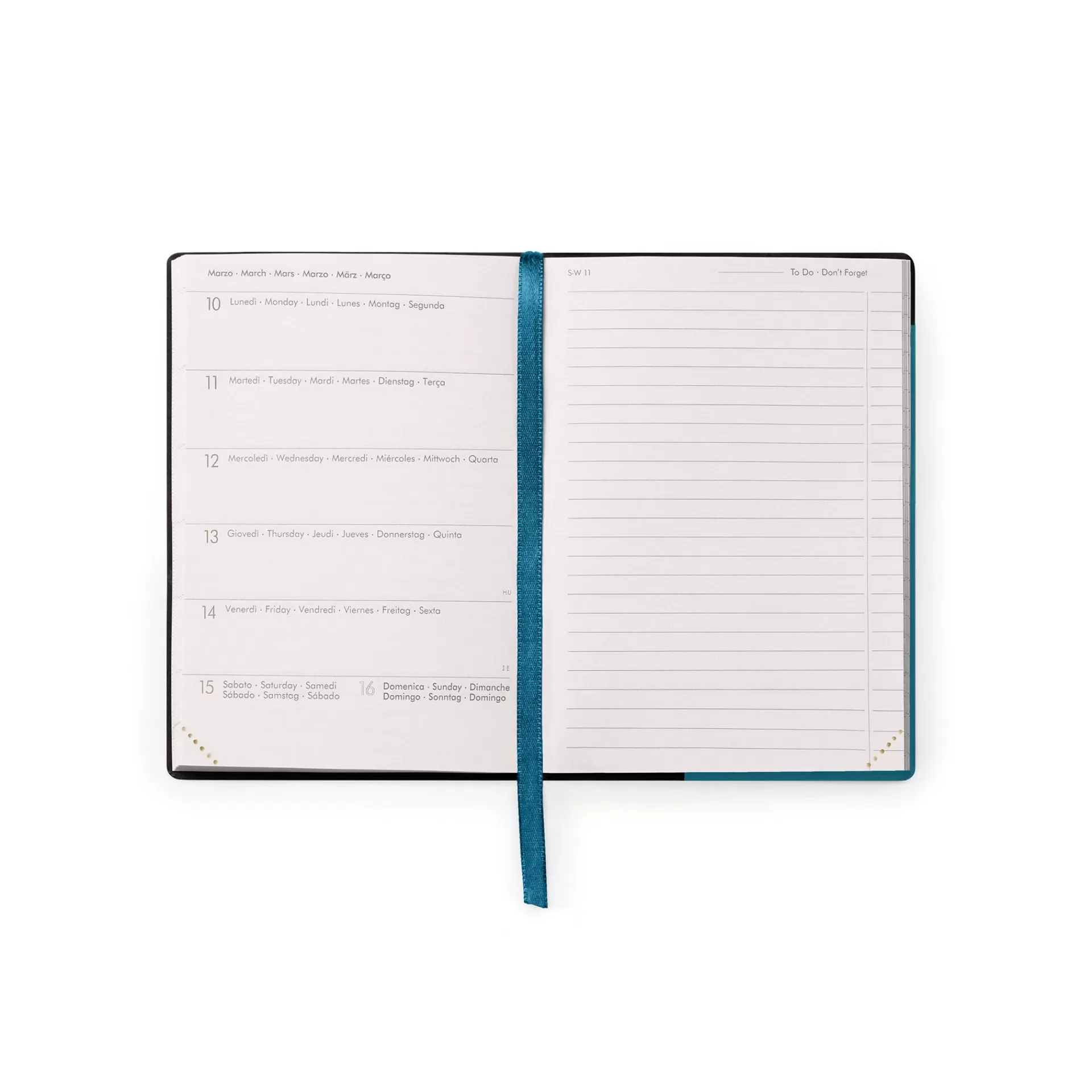 Legami Milano Agenda 18 Mesi Settimanale - Small - Con Notebook - 2024/2025- Agende 18 Mesi Settimanali Small