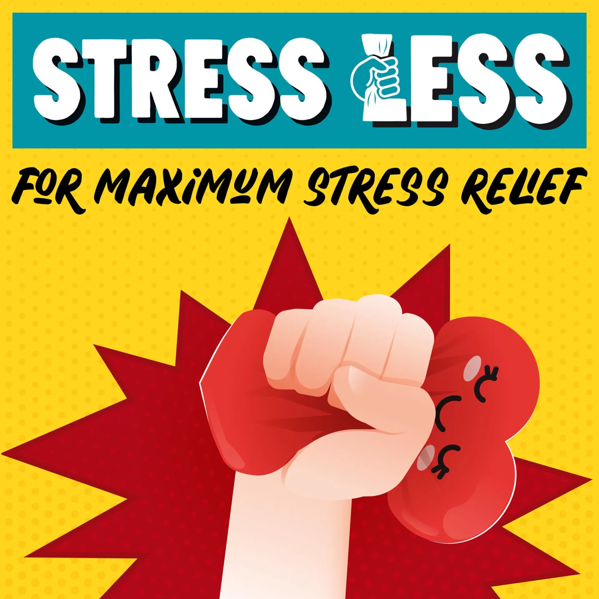 Legami Milano Antistress Squishy - Stress Less- Giochi