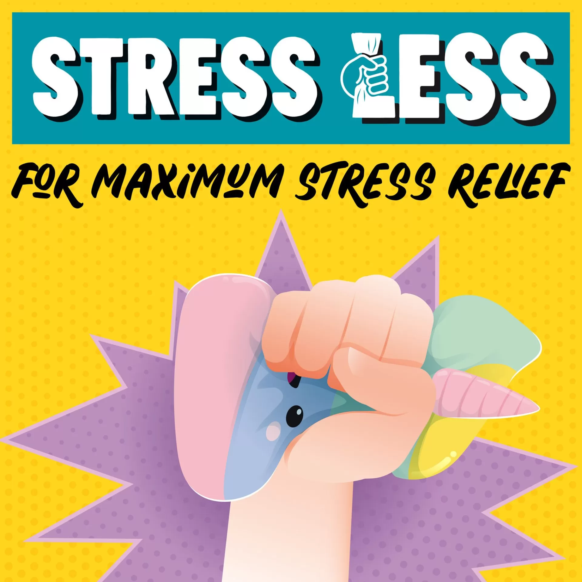 Legami Milano Antistress Squishy - Stress Less- Giochi