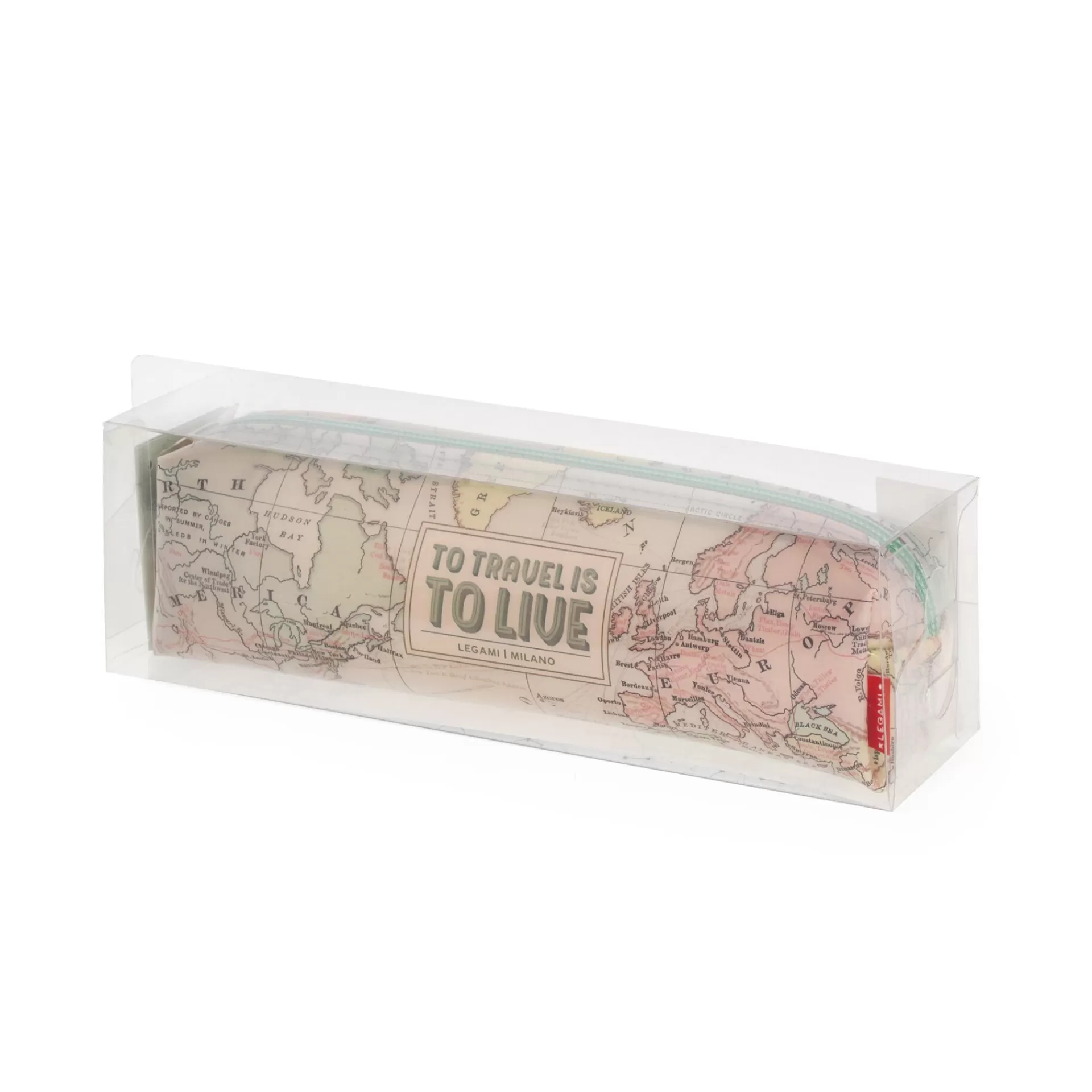 Legami Milano Astuccio Trasparente - Pencil Case- Astucci