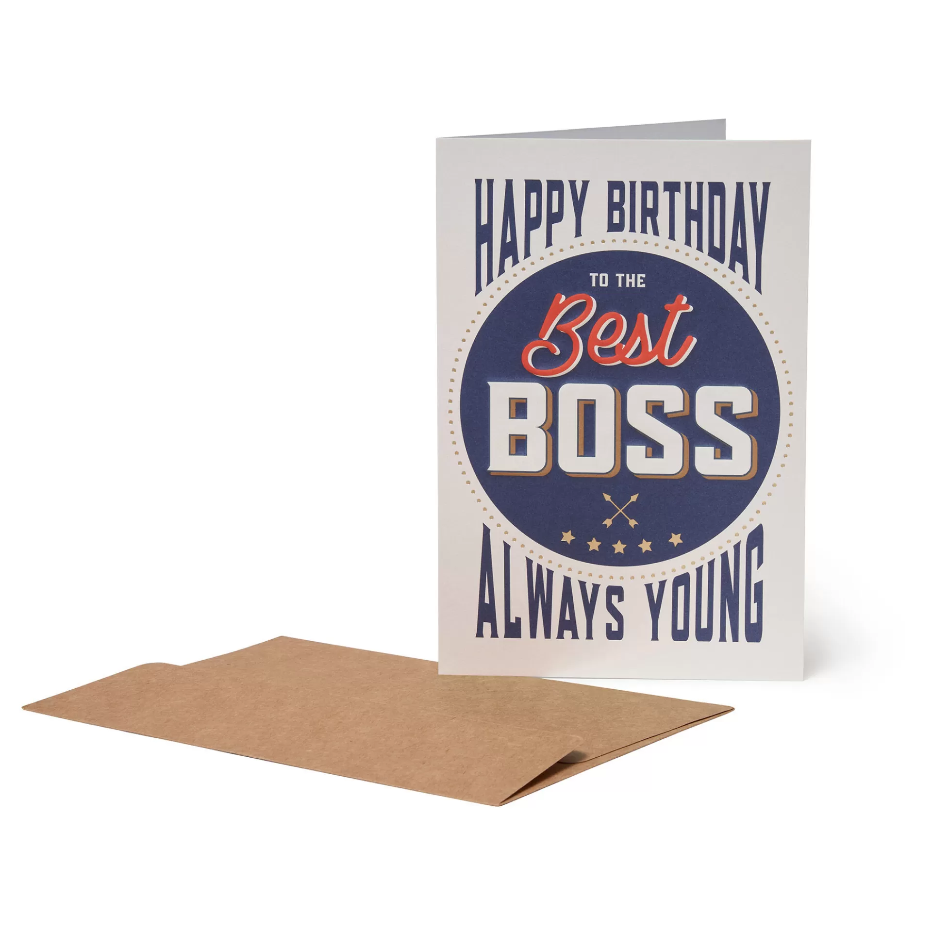 Legami Milano Biglietto d'Auguri - Buon Compleanno - Best Boss- Biglietti Compleanno