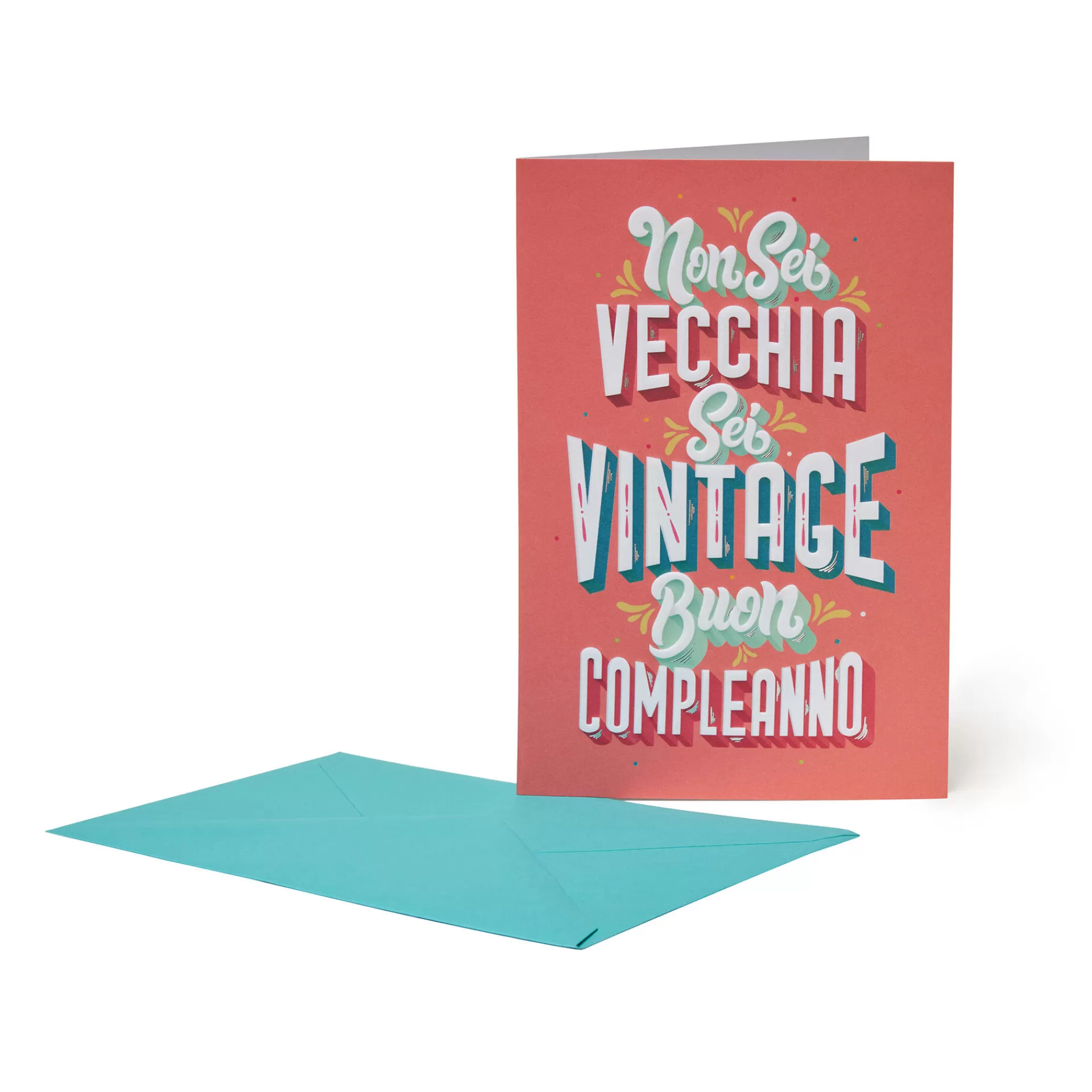 Legami Milano Biglietto d'Auguri - Non Sei Vecchia Sei Vintage- Biglietti Compleanno