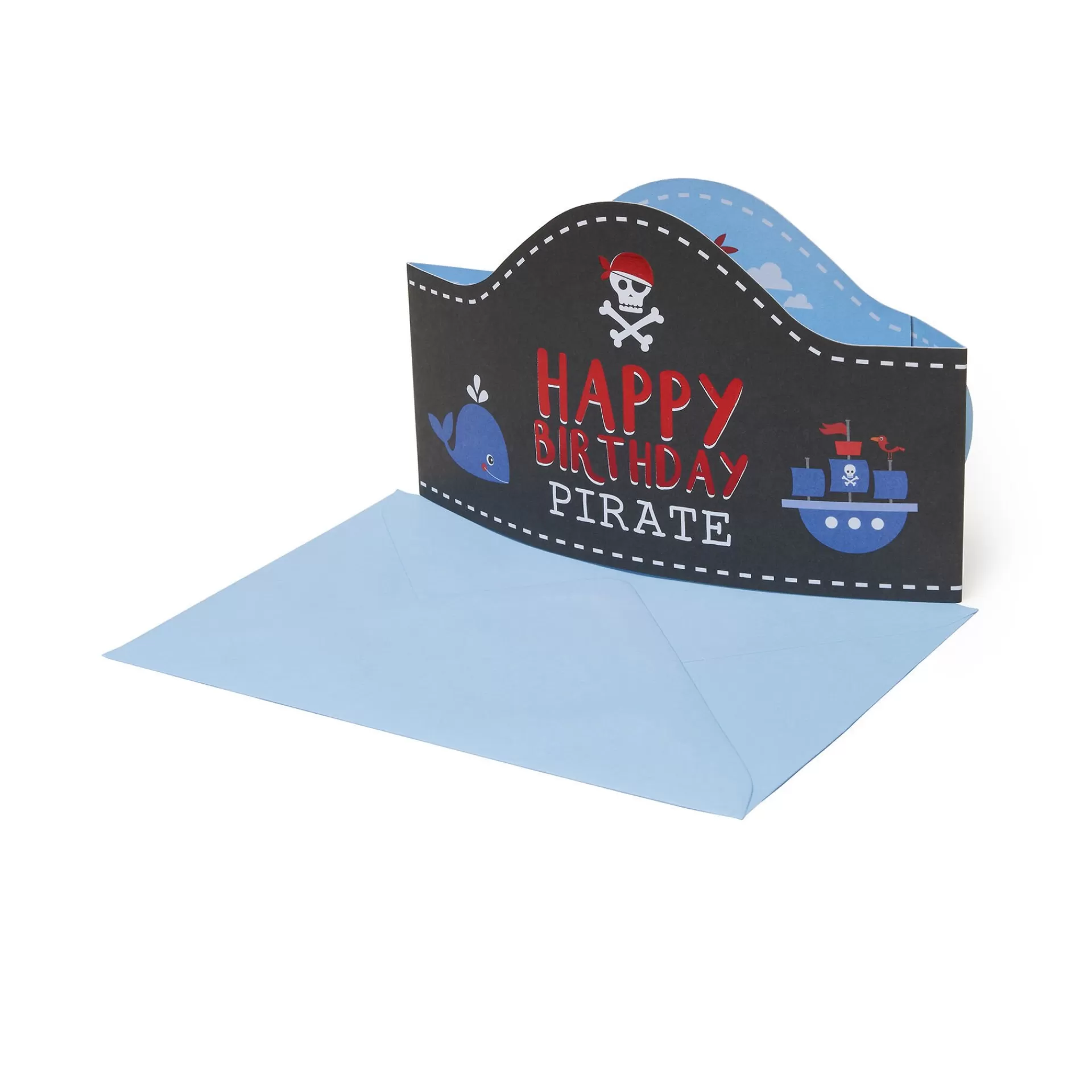 Legami Milano Biglietto d'Auguri 3D - Happy Birthday - Pirate- Biglietti Compleanno