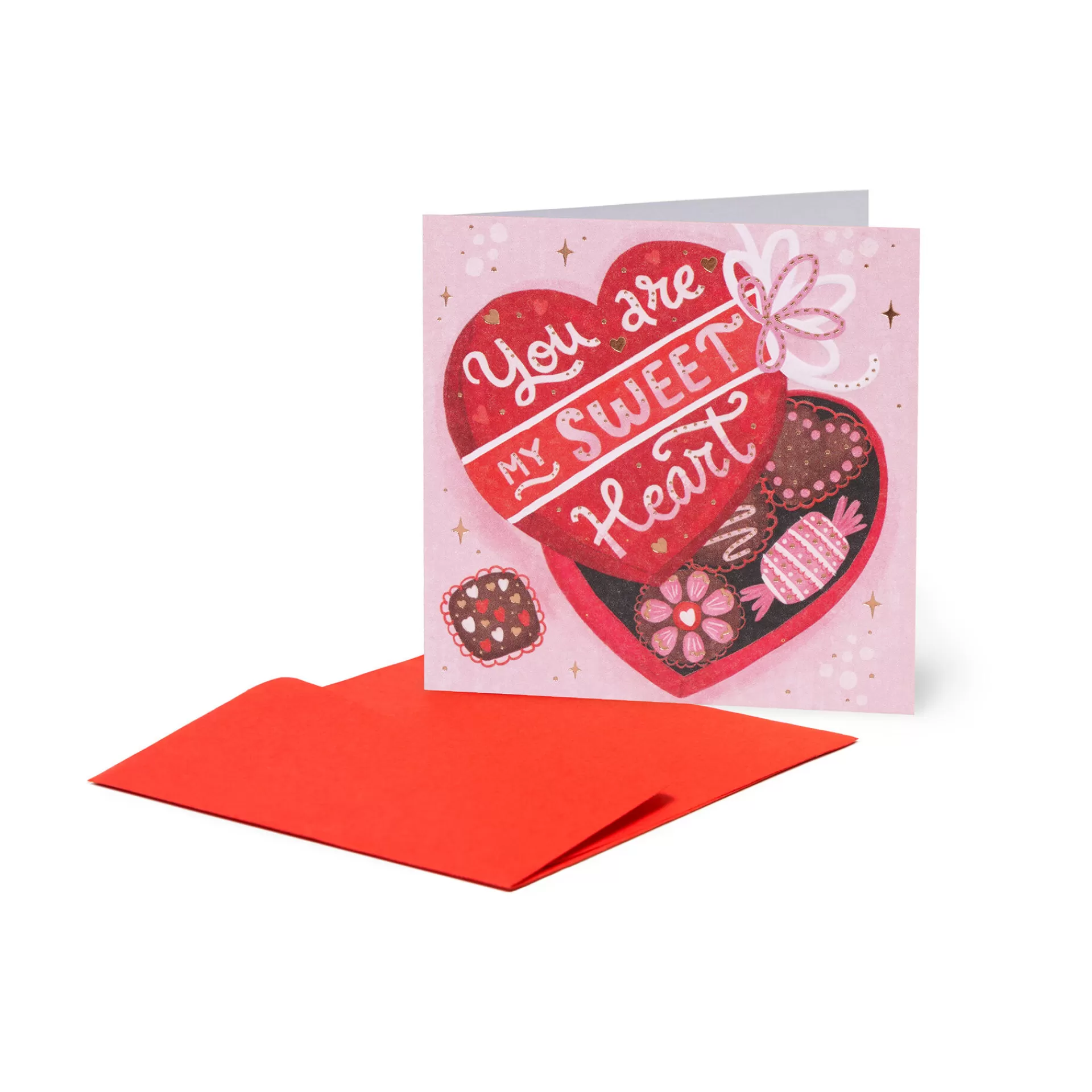 Legami Milano Biglietto di Amore e Amicizia - Chocolate Box- Biglietti Per Innamorati