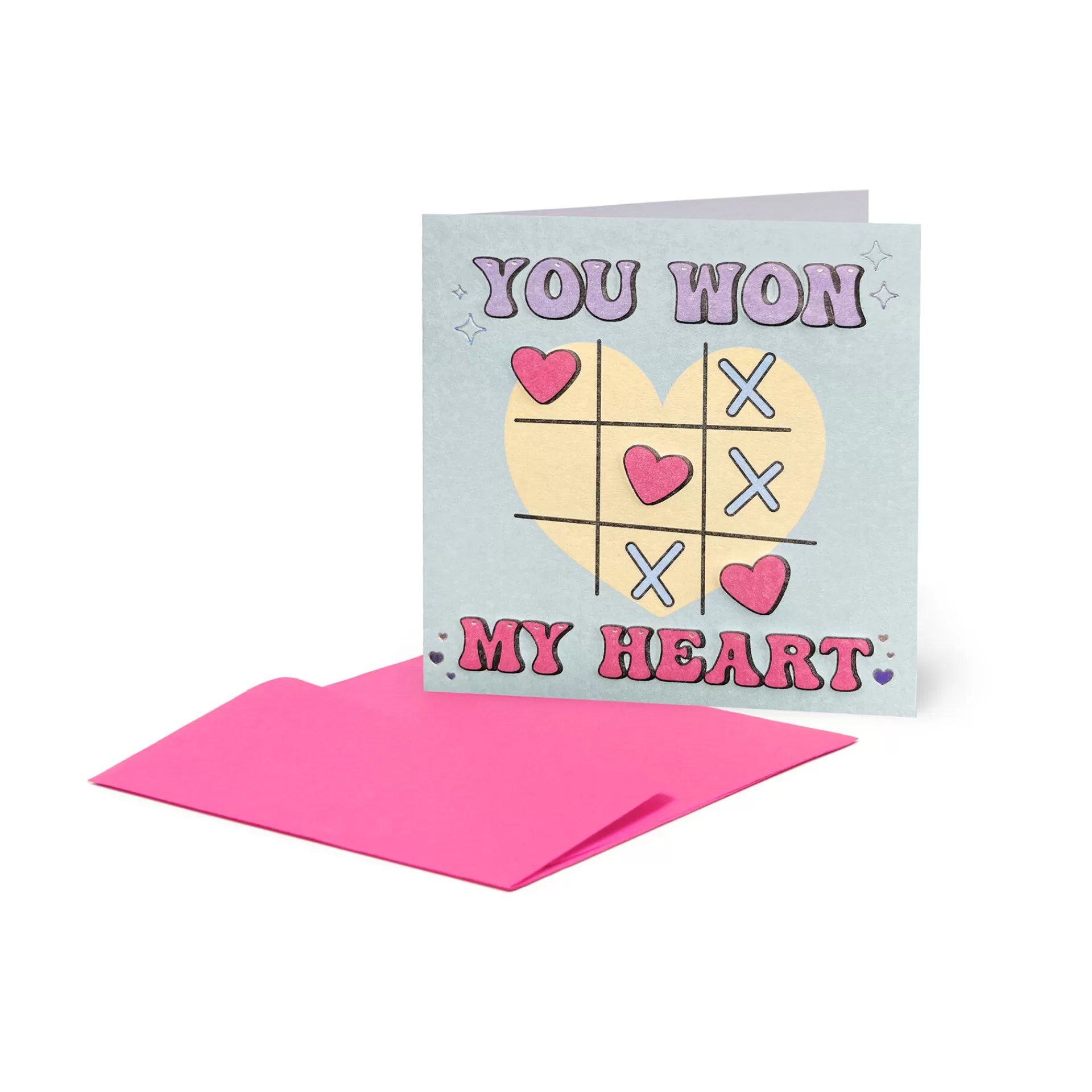 Legami Milano Biglietto di Amore e Amicizia - Tic-Tac- Toe- Biglietti Per Innamorati