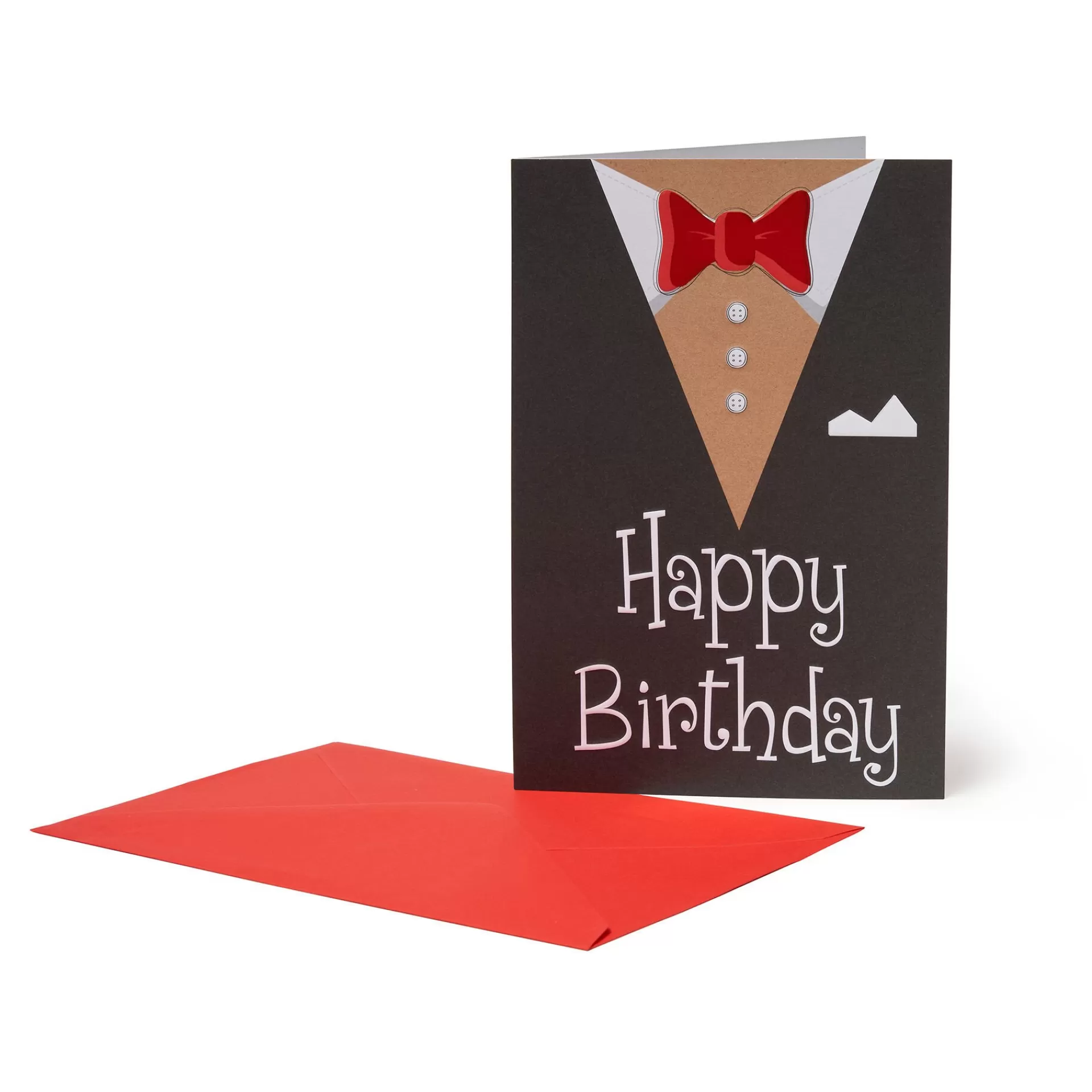 Legami Milano Biglietto di Auguri di Compleanno - Smoking- Biglietti Compleanno
