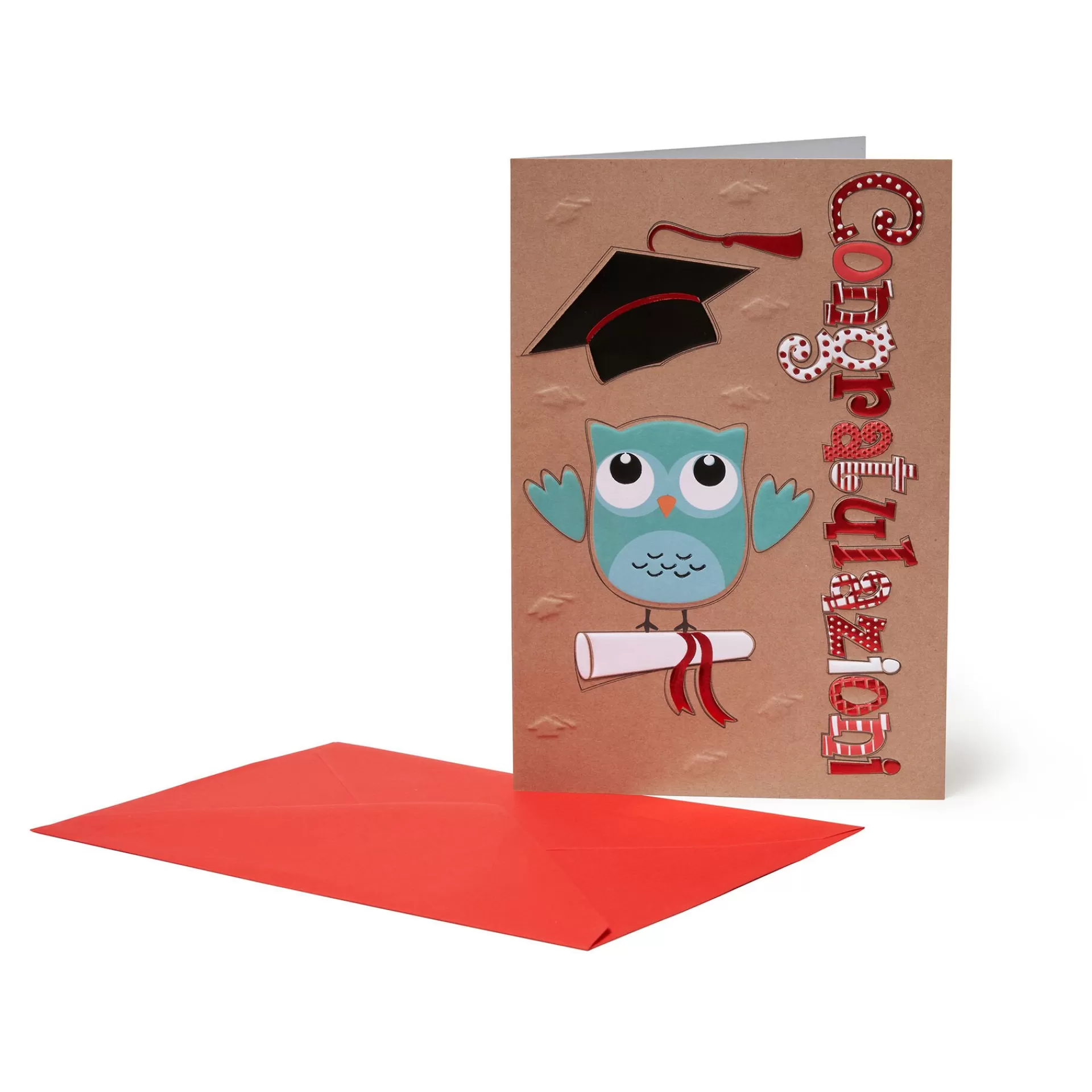 Legami Milano Biglietto di Congratulazioni - Laurea- Biglietti Per Ricorrenze Speciali