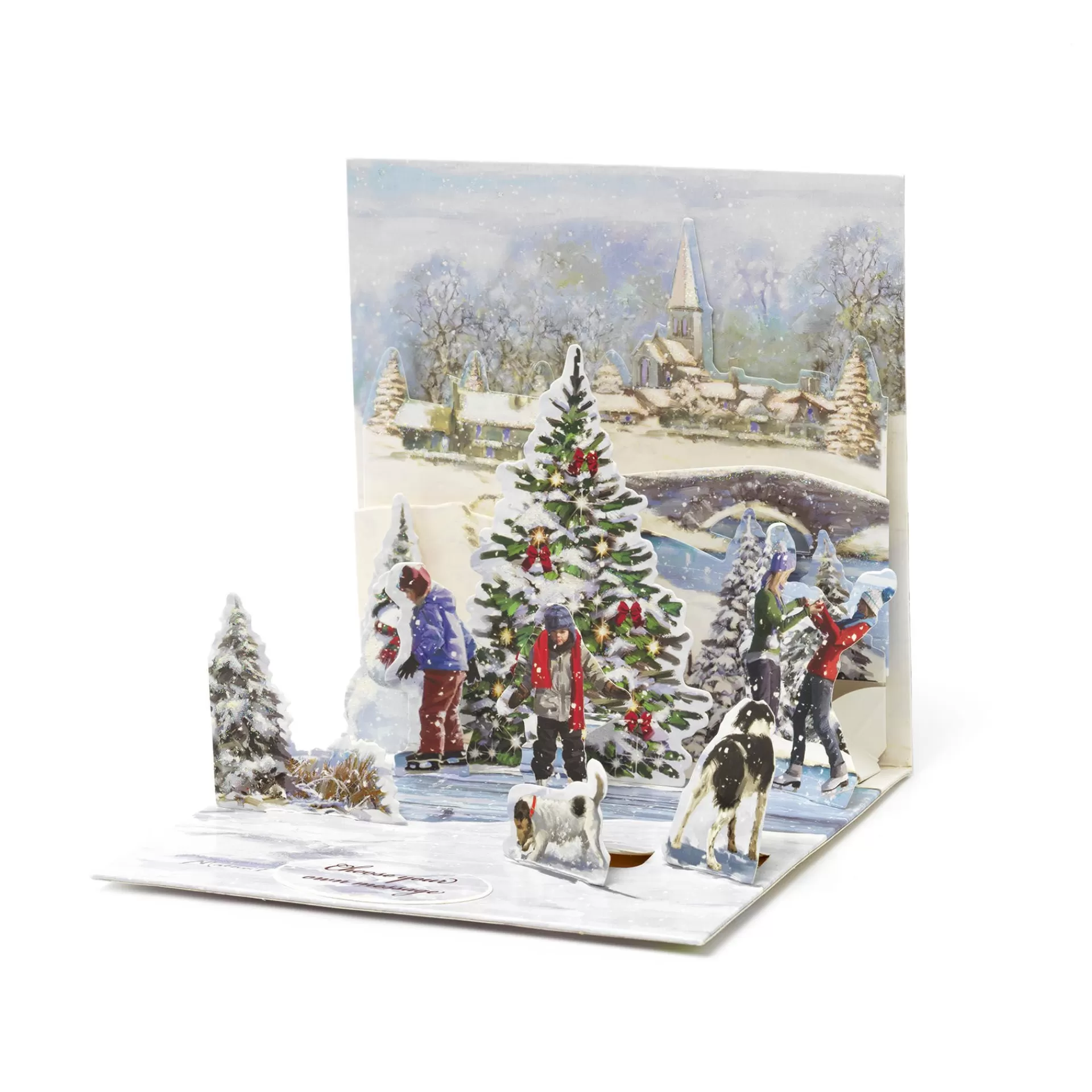 Legami Milano Biglietto Pop Up di Natale - Large- Pop Up Natalizi