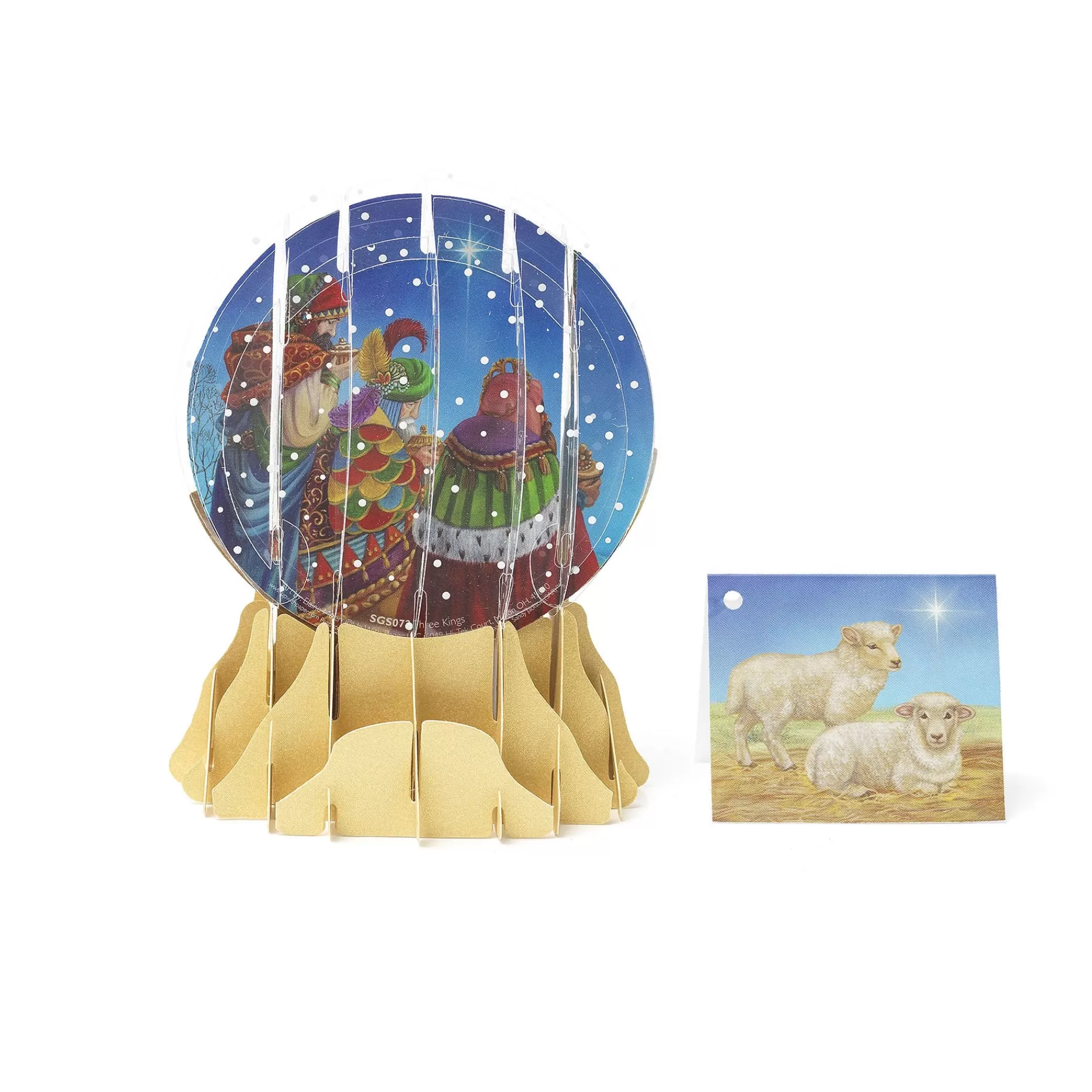 Legami Milano Biglietto Pop Up di Natale - Snow Globe- Pop Up Natalizi