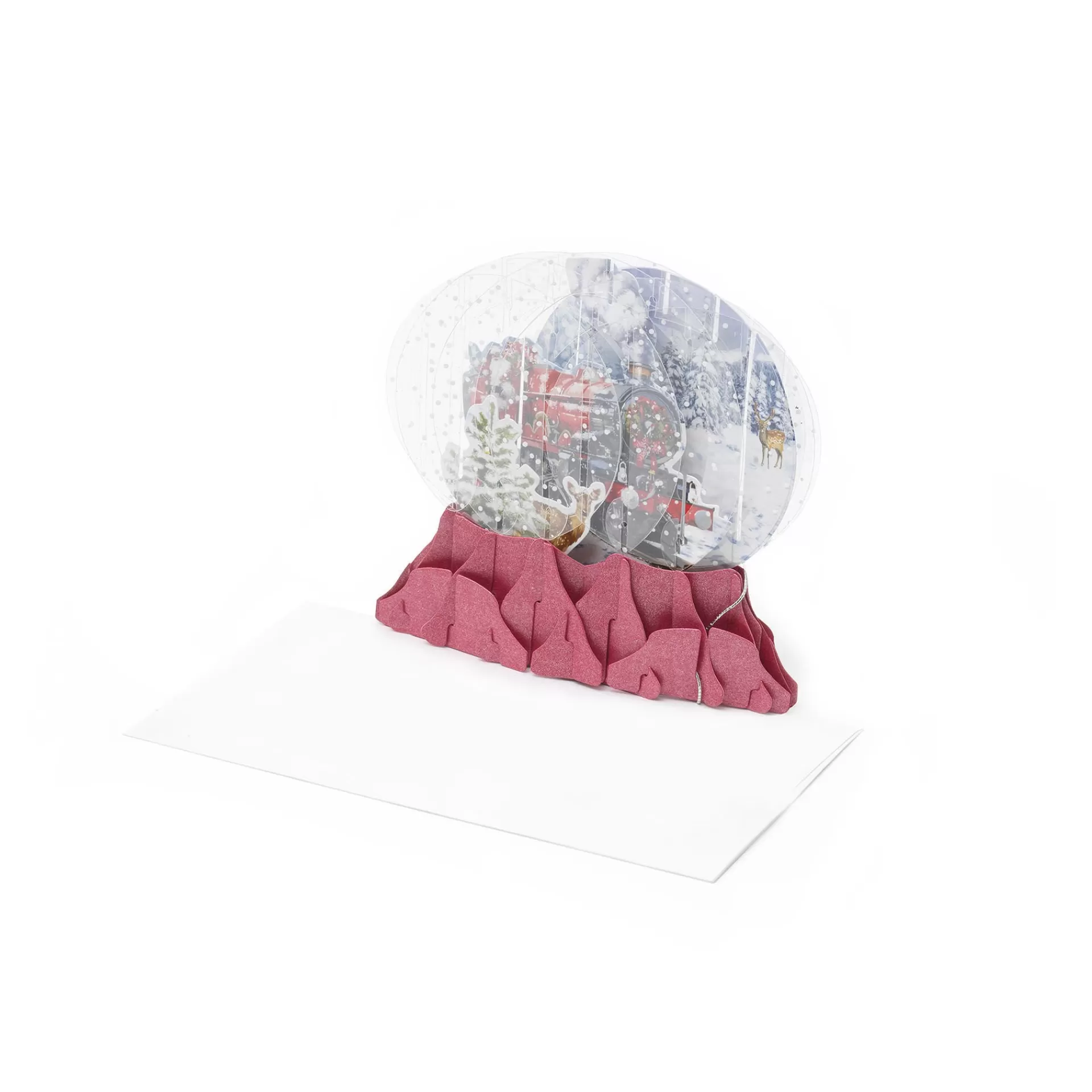 Legami Milano Biglietto Pop Up di Natale - Snow Globe- Pop Up Natalizi