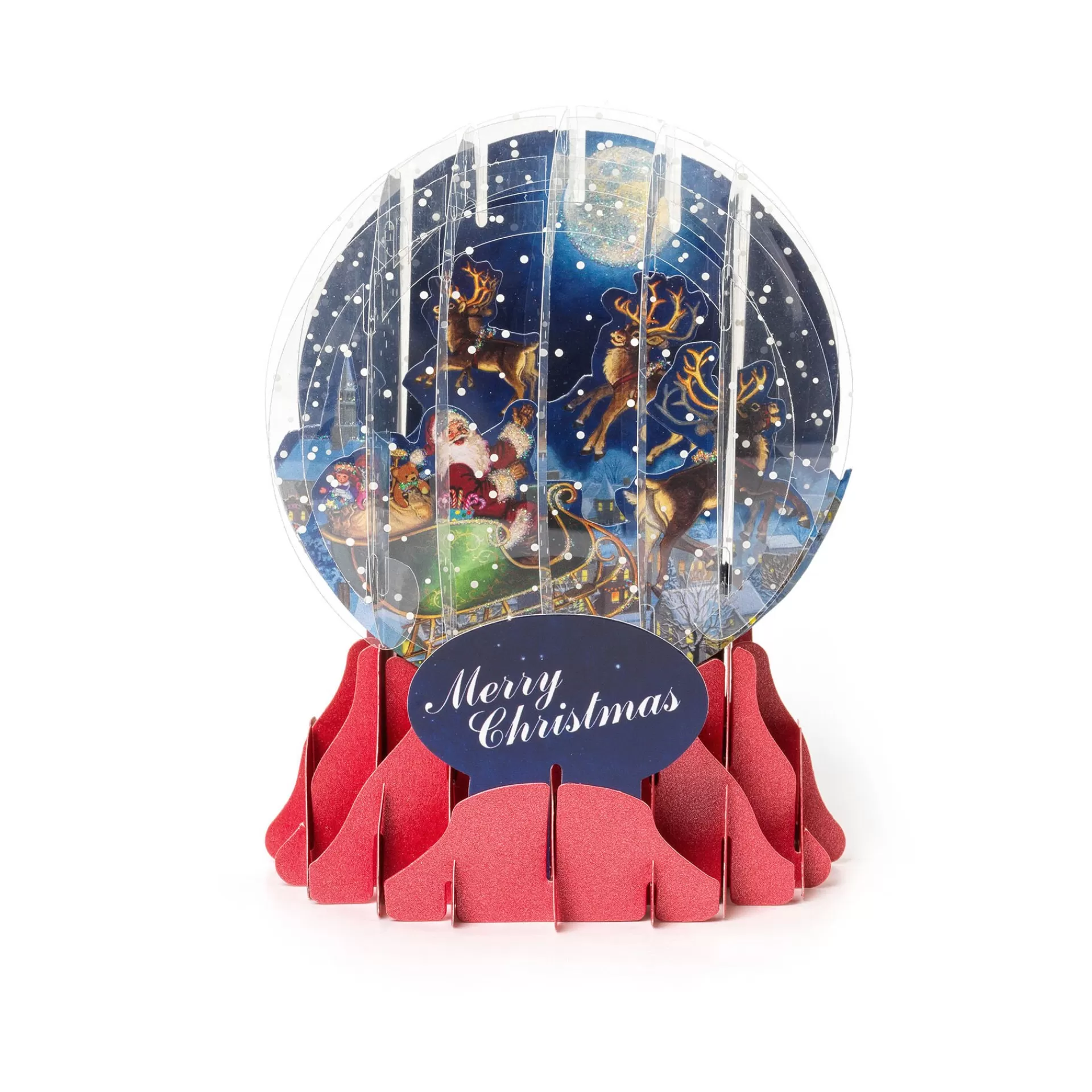 Legami Milano Biglietto Pop Up di Natale - Snow Globe - Large- Pop Up Natalizi