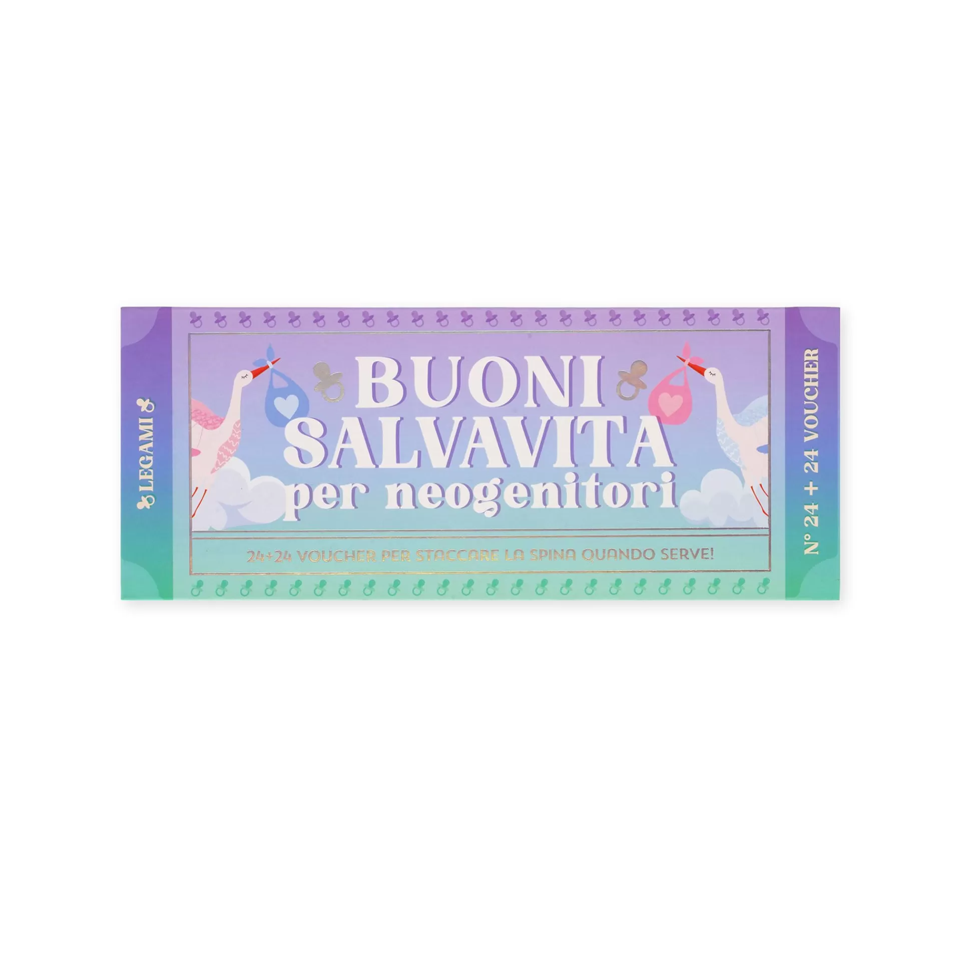 Legami Milano Blocchetto da 48 Voucher- Giochi