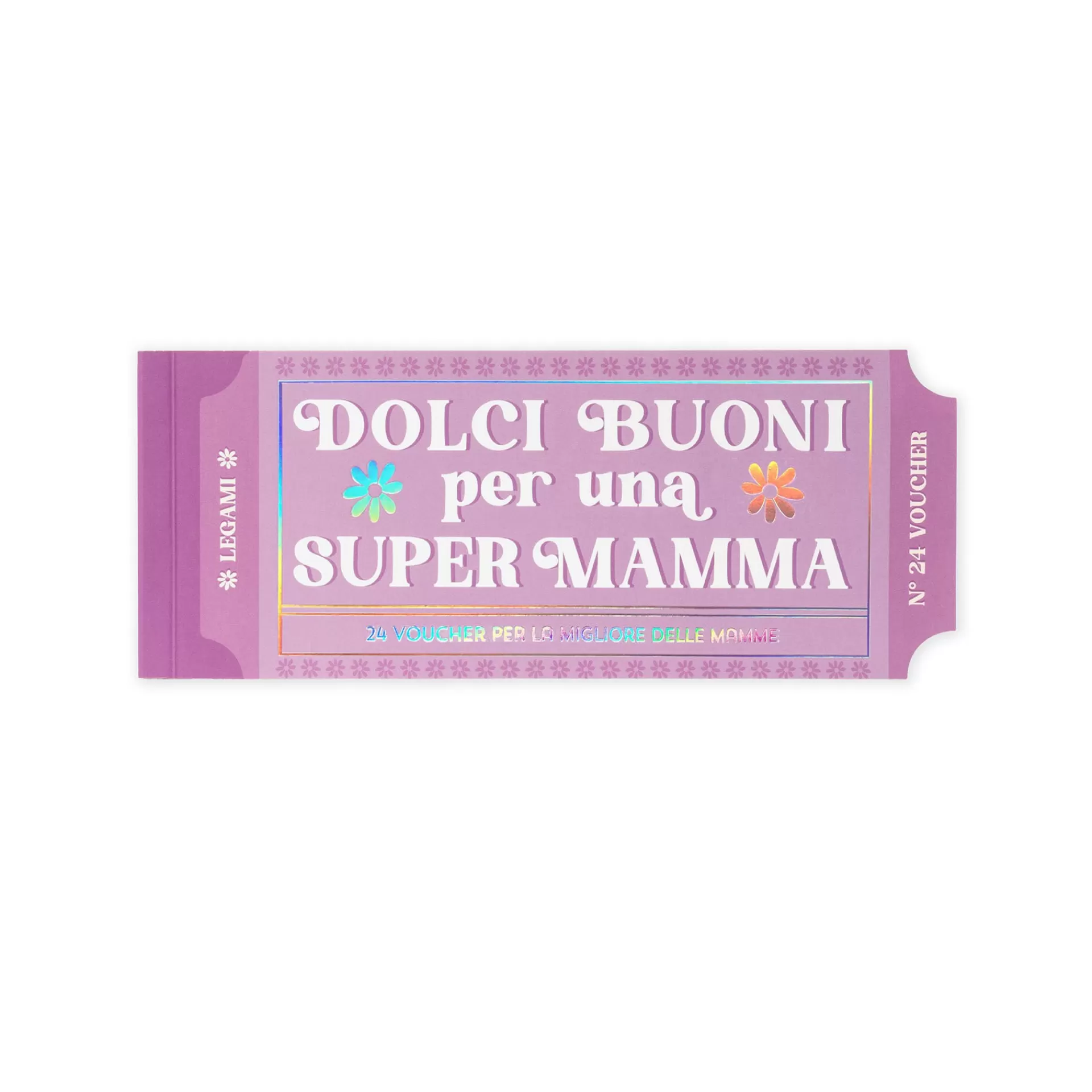 Legami Milano Blocchetto da 24 Voucher per la Mamma - Italiano- Giochi