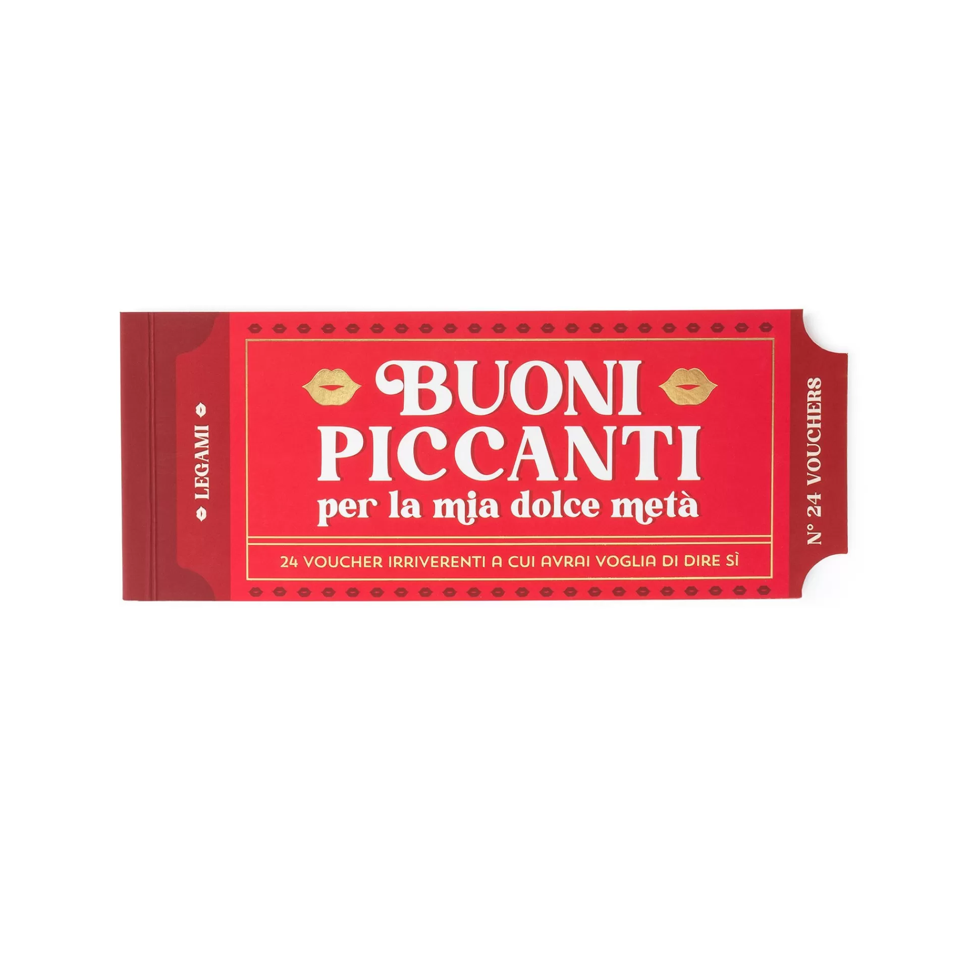 Legami Milano Blocchetto da 24 Voucher Piccanti - Italiano- Giochi