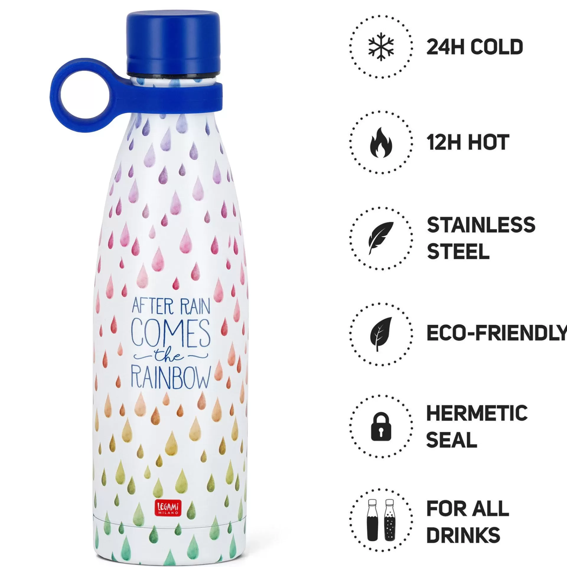 Legami Milano Bottiglia Termica 500 Ml - Hot&Cold- Bottiglie E Bicchieri Termici | Bottiglie E Bicchieri Termici