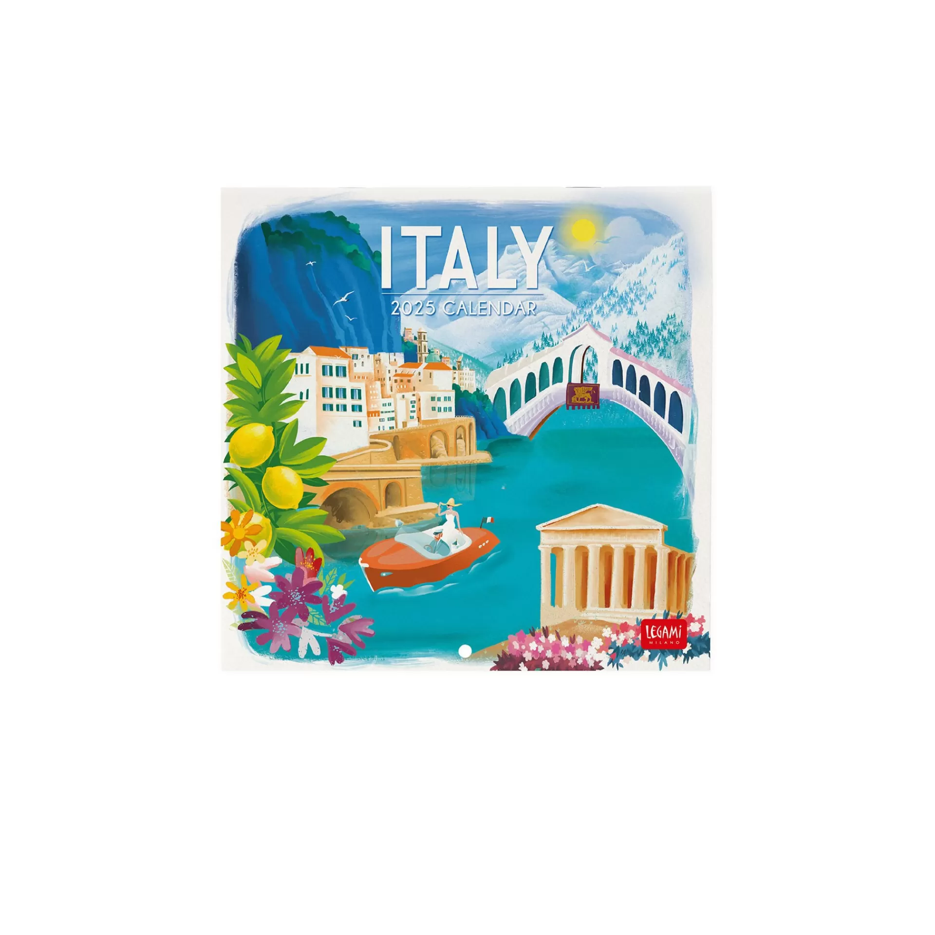 Legami Milano Calendario da Parete 2025 - 18 x 18 cm- Calendari Da Parete
