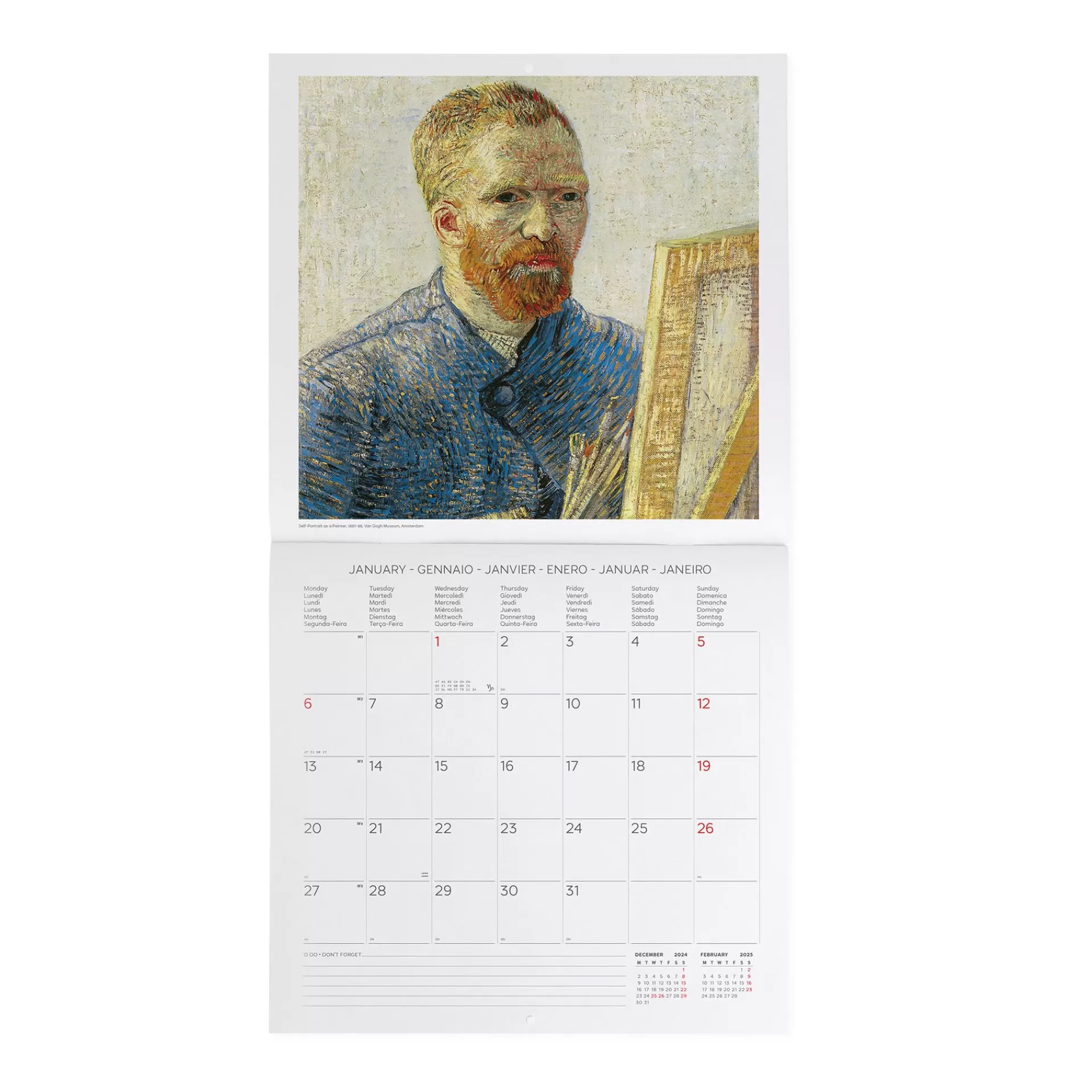 Legami Milano Calendario da Parete 2025 - 30 x 29 cm- Calendari Da Parete