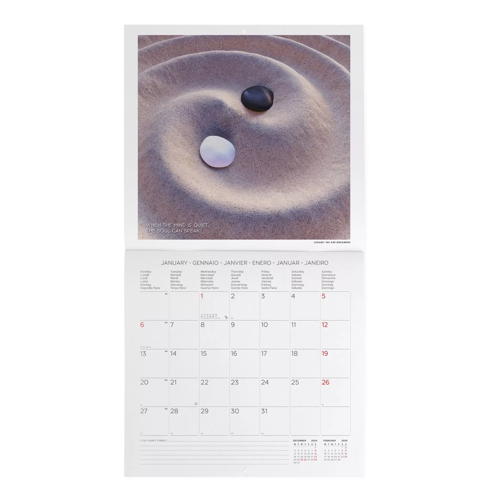 Legami Milano Calendario da Parete 2025 - 30 x 29 cm- Calendari Da Parete