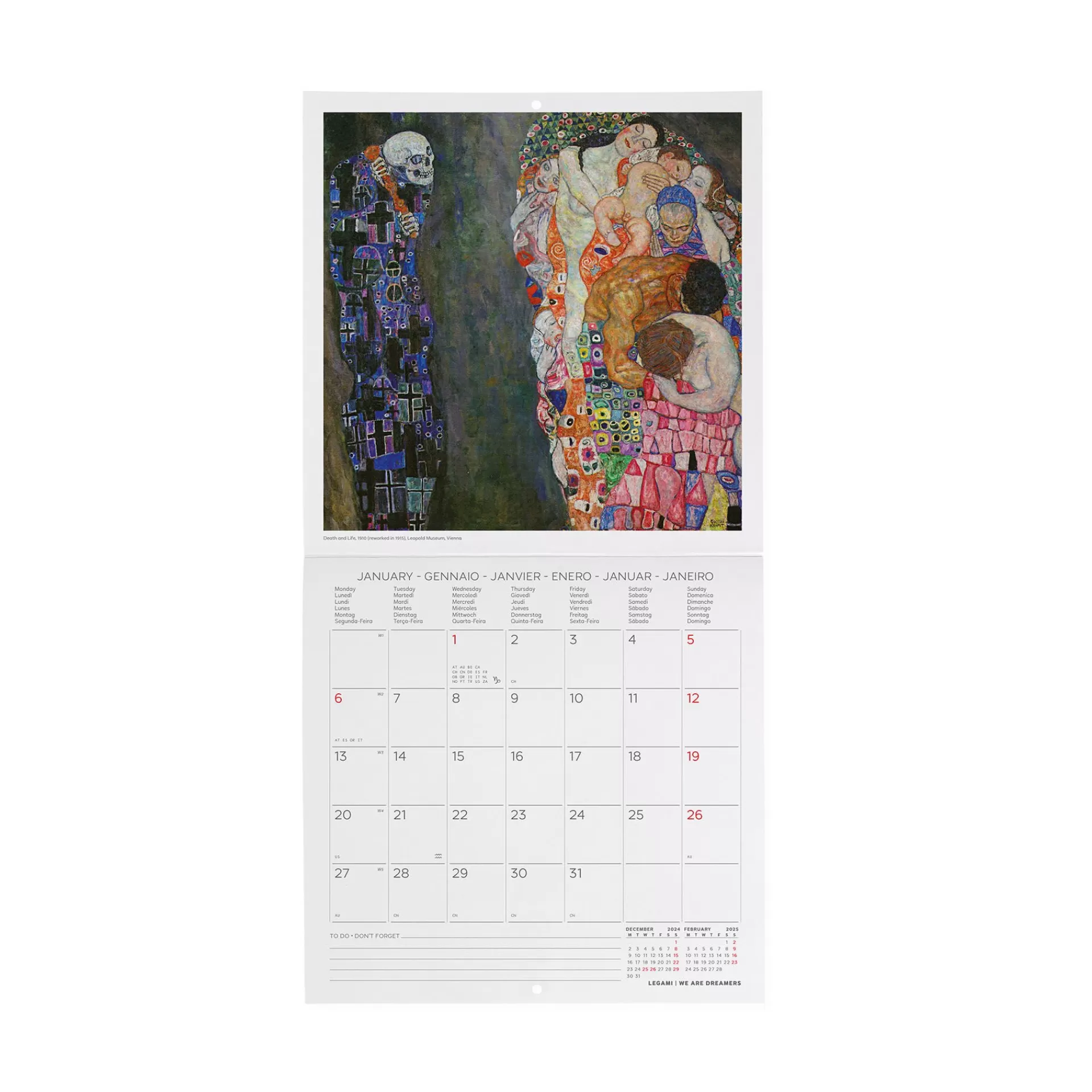 Legami Milano Calendario da Parete 2025 - 18 x 18 cm- Calendari Da Parete