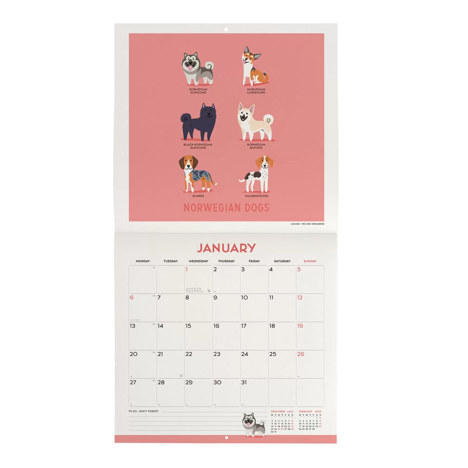 Legami Milano Calendario da Parete 2025 - 30 x 29 cm- Calendari Da Parete
