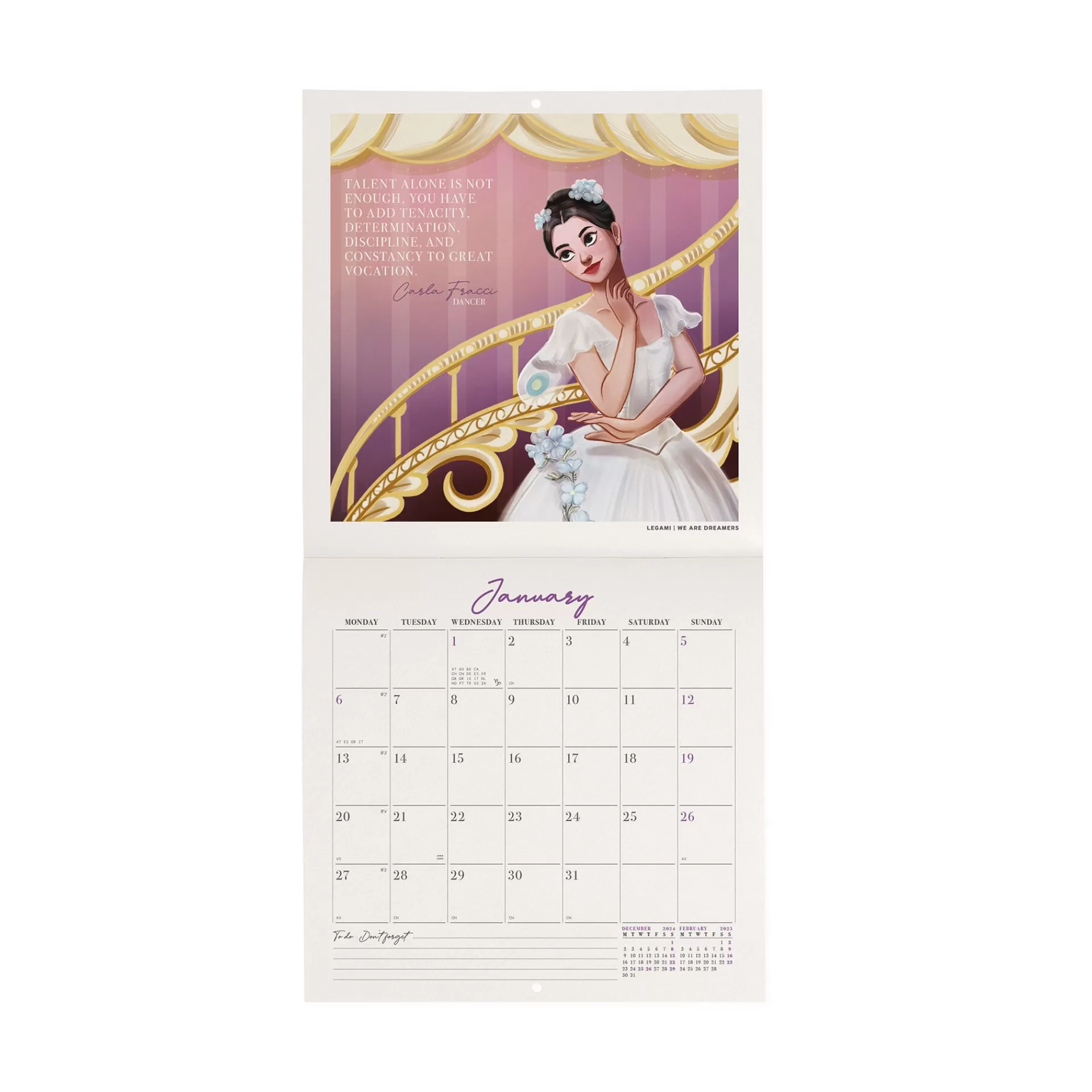 Legami Milano Calendario da Parete 2025 - 18 x 18 cm- Calendari Da Parete