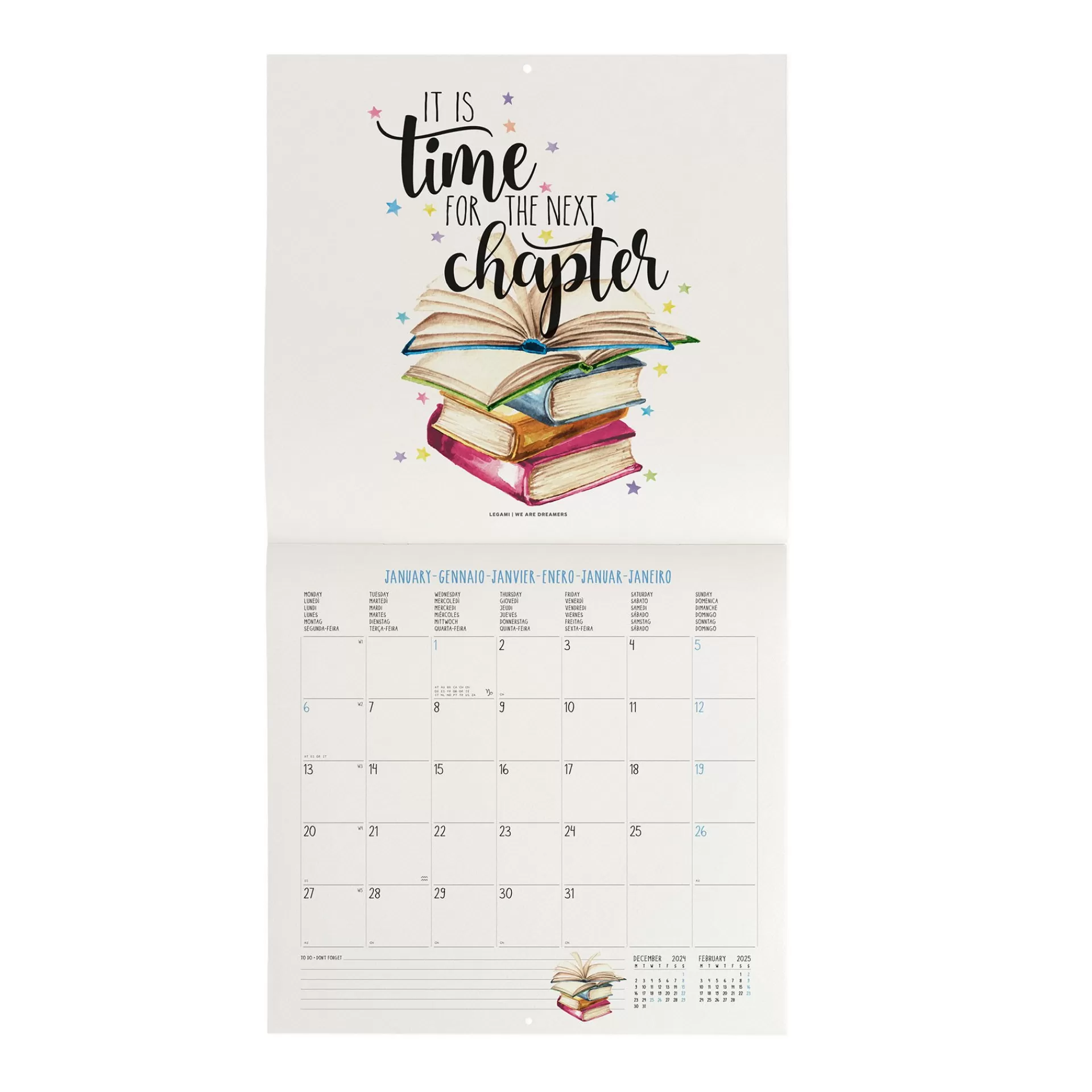 Legami Milano Calendario da Parete 2025 - 30 x 29 cm- Calendari Da Parete