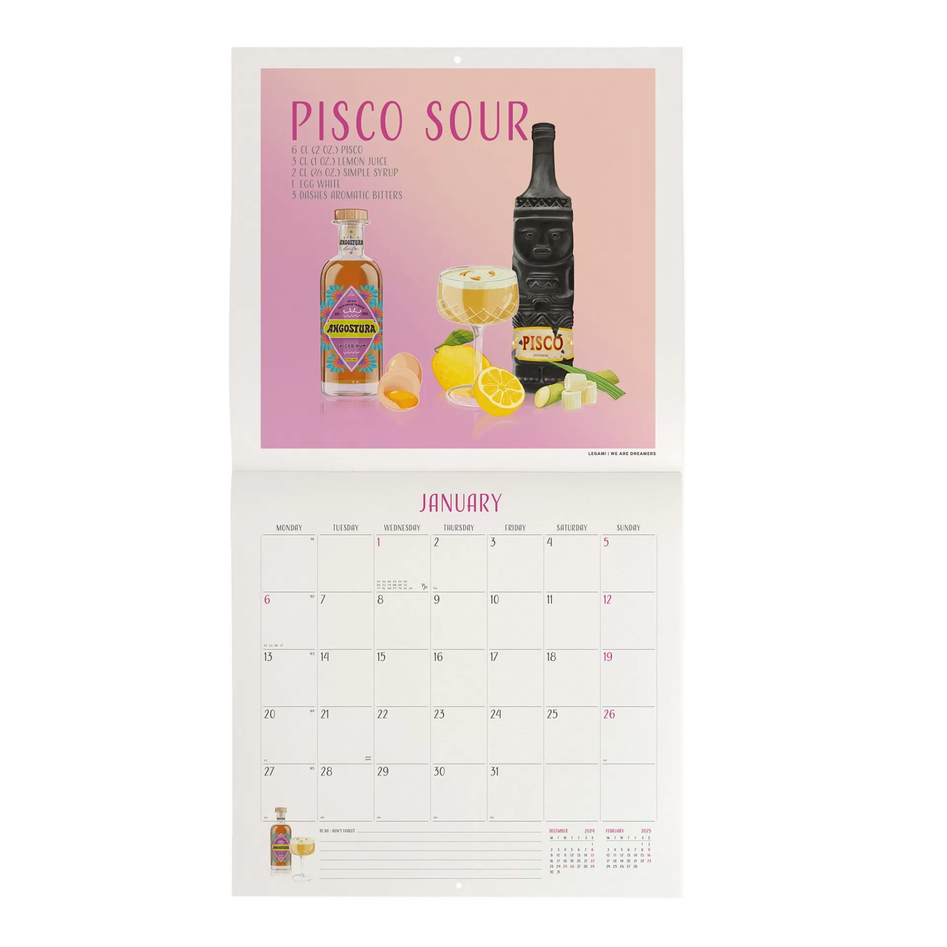 Legami Milano Calendario da Parete 2025 - 30 x 29 cm- Calendari Da Parete