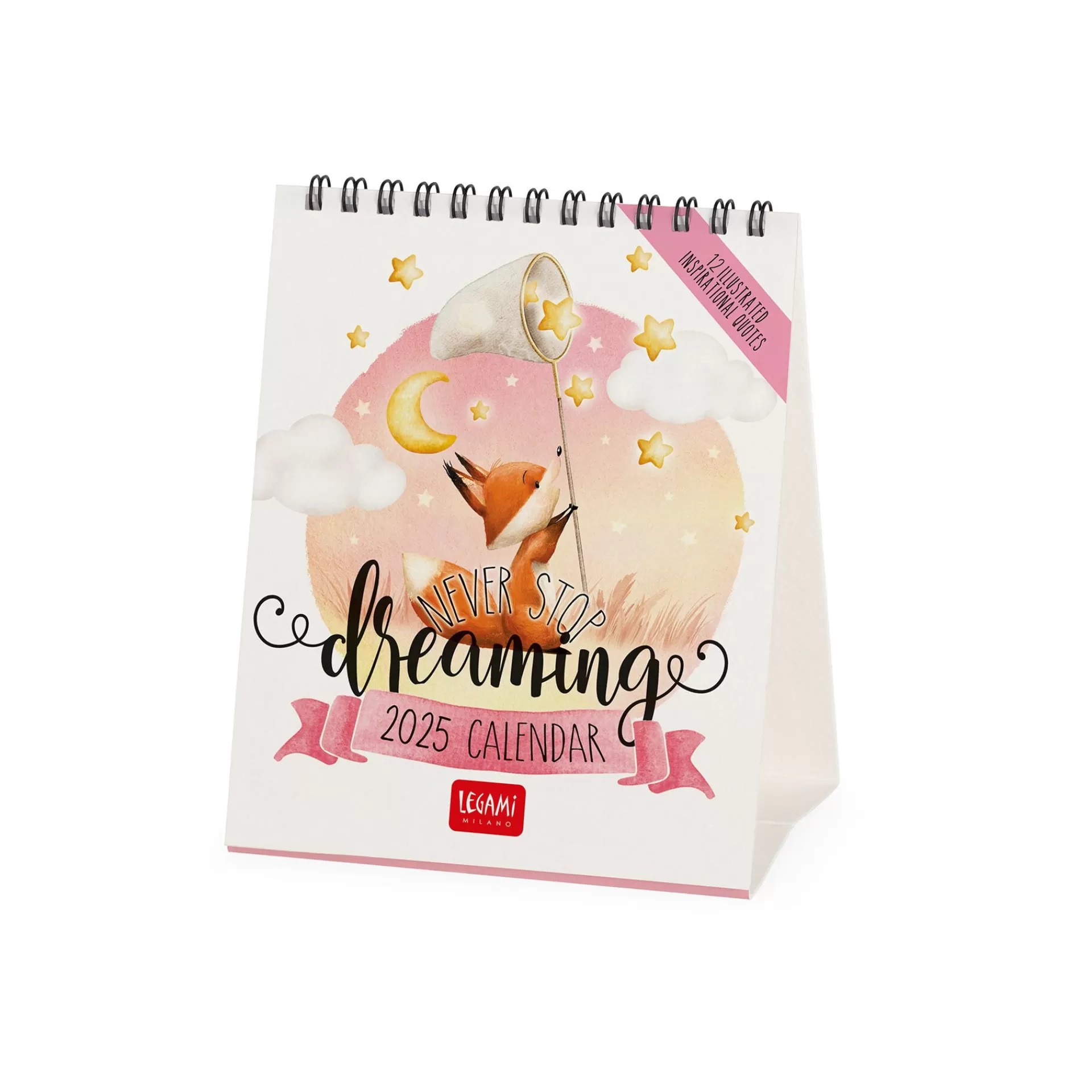 Legami Milano Calendario da Tavolo 2025 - 12 x 14,5 cm- Calendari Da Tavolo
