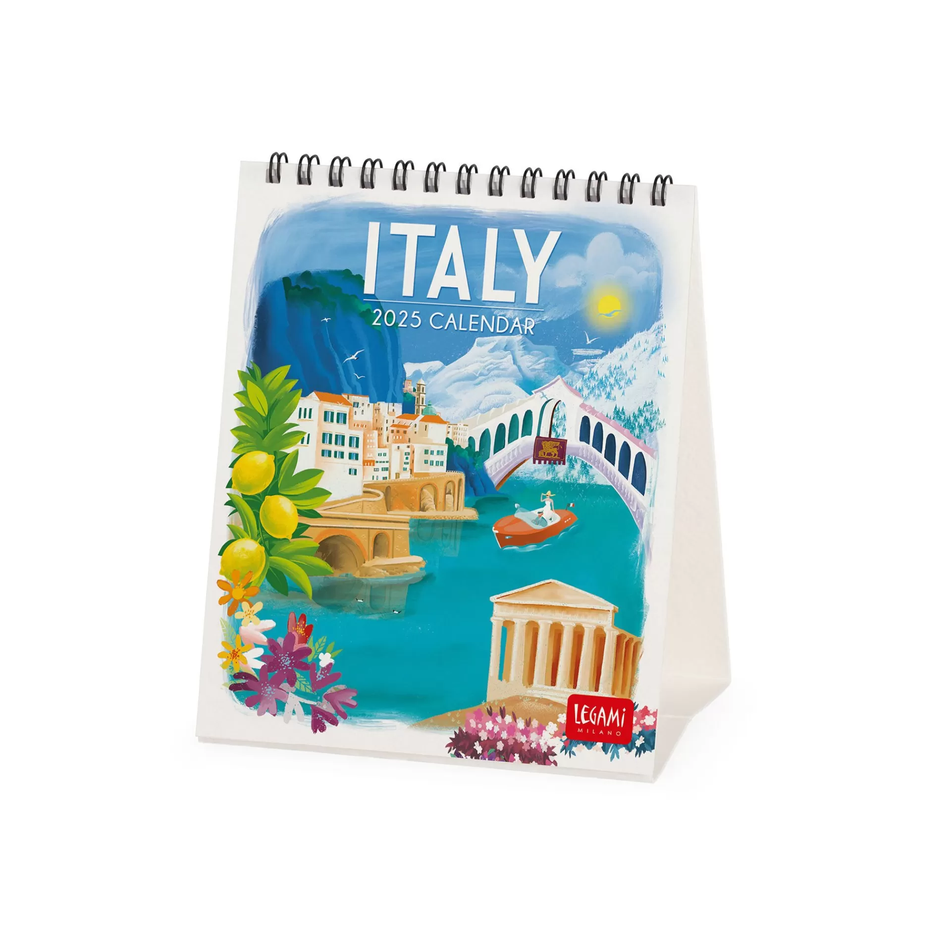 Legami Milano Calendario da Tavolo 2025 - 12 x 14,5 cm- Calendari Da Tavolo