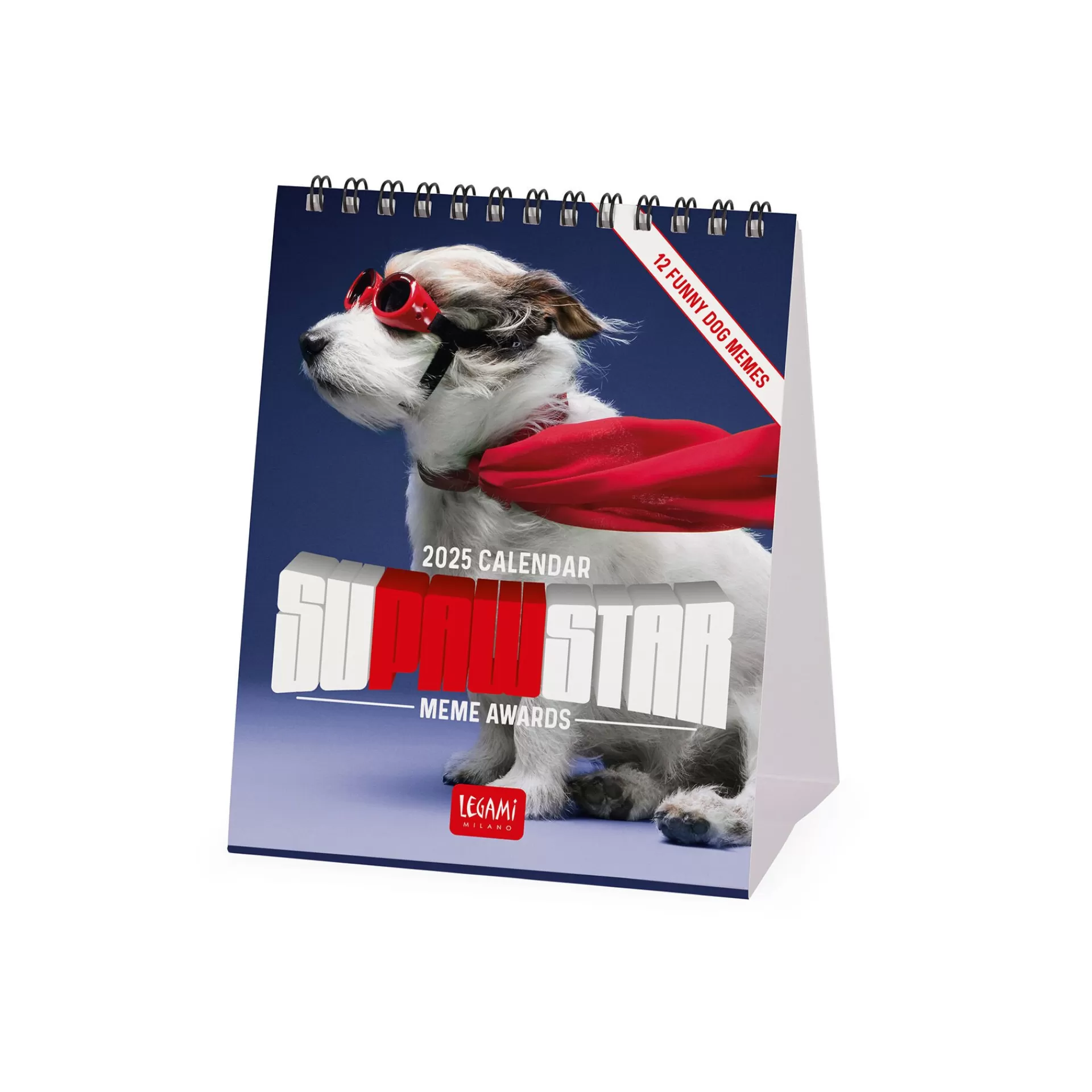Legami Milano Calendario da Tavolo 2025 - 12 x 14,5 cm- Calendari Da Tavolo