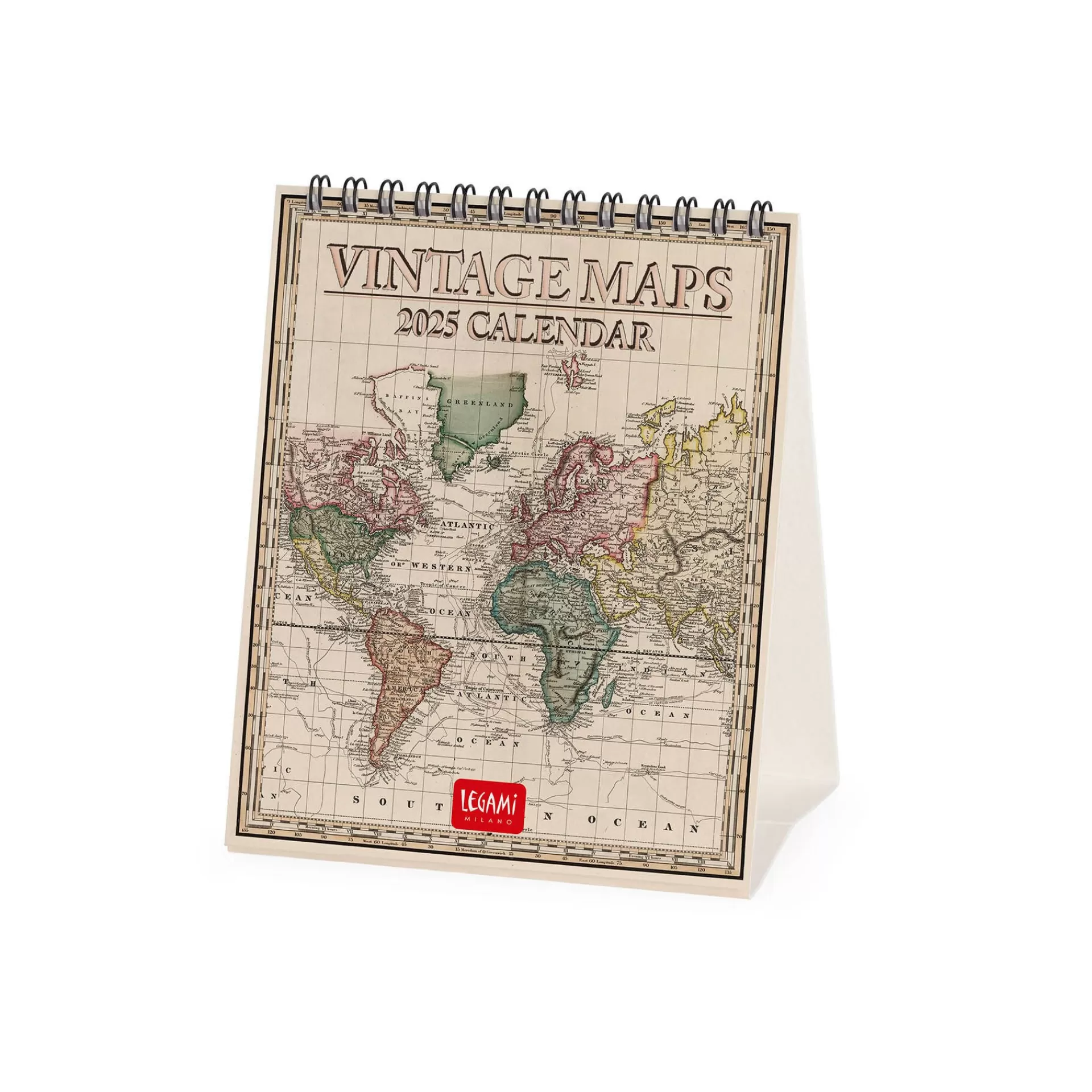 Legami Milano Calendario da Tavolo 2025 - 12 x 14,5 cm- Calendari Da Tavolo