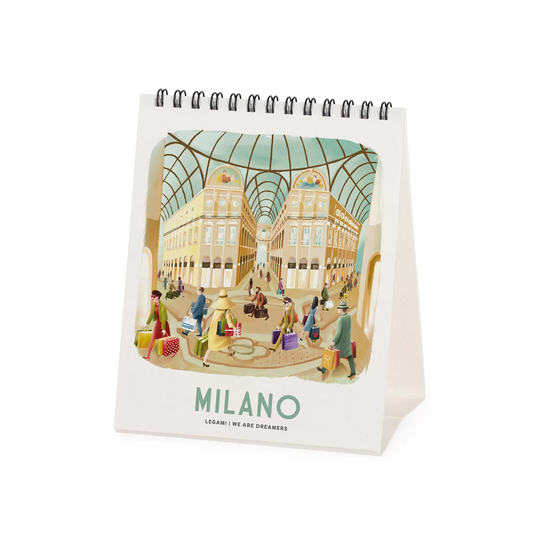 Legami Milano Calendario da Tavolo 2025 - 12 x 14,5 cm- Calendari Da Tavolo