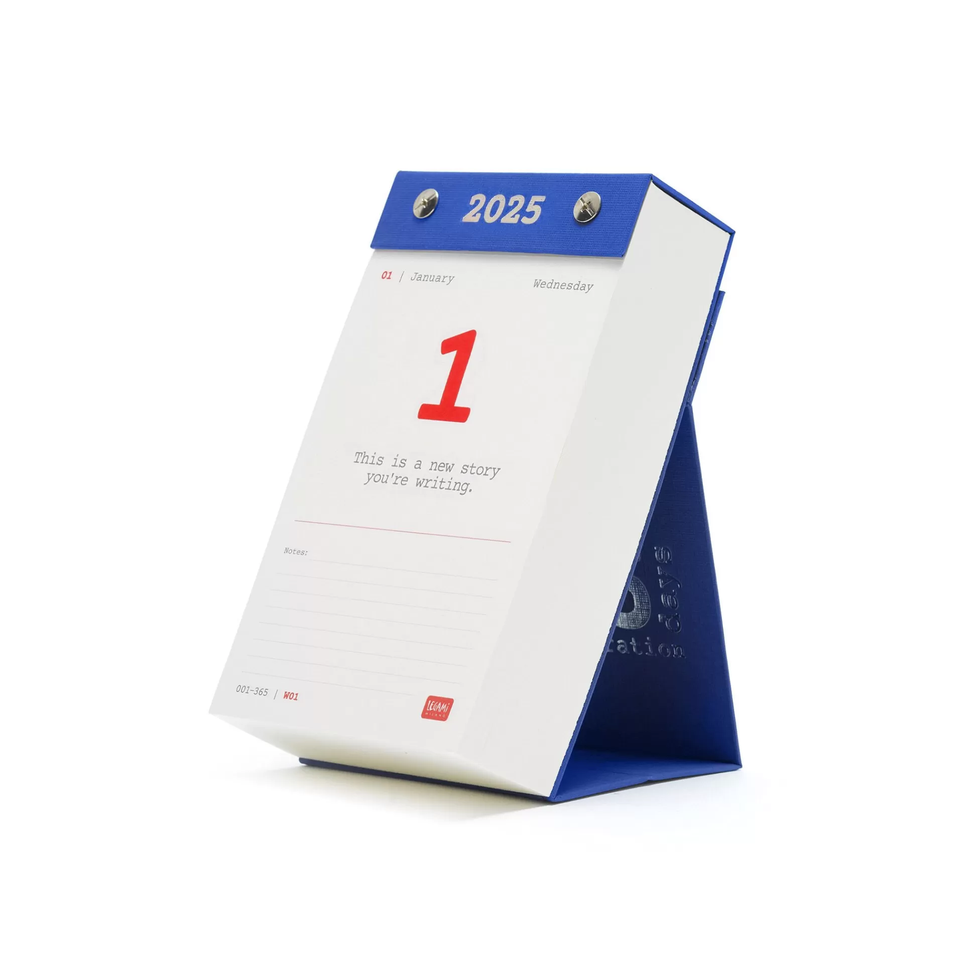 Legami Milano Calendario da Tavolo Giornaliero - 2025- Calendari Da Tavolo