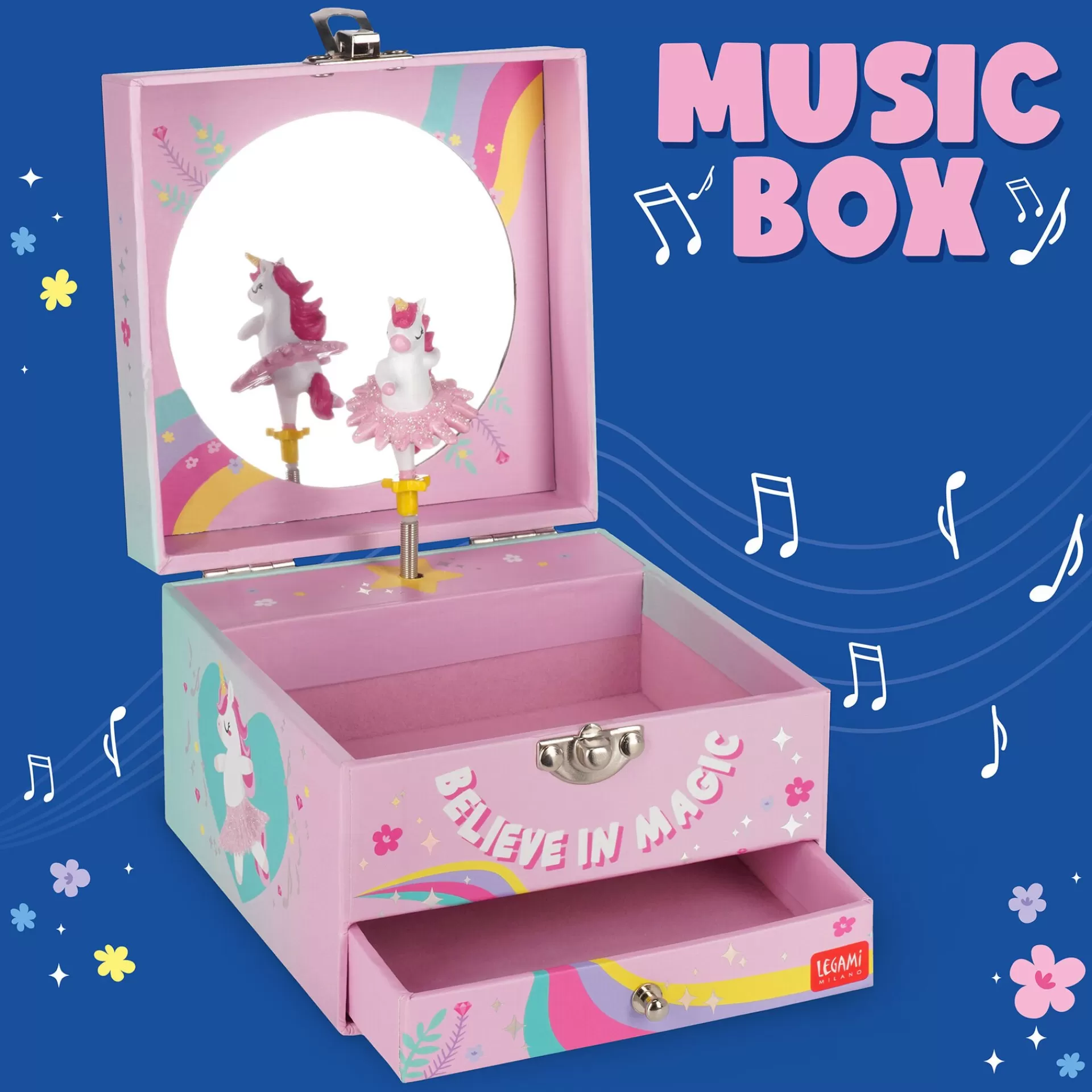 Legami Milano Carillon Portagioie - Music Box- Accessori Beauty | Carillon