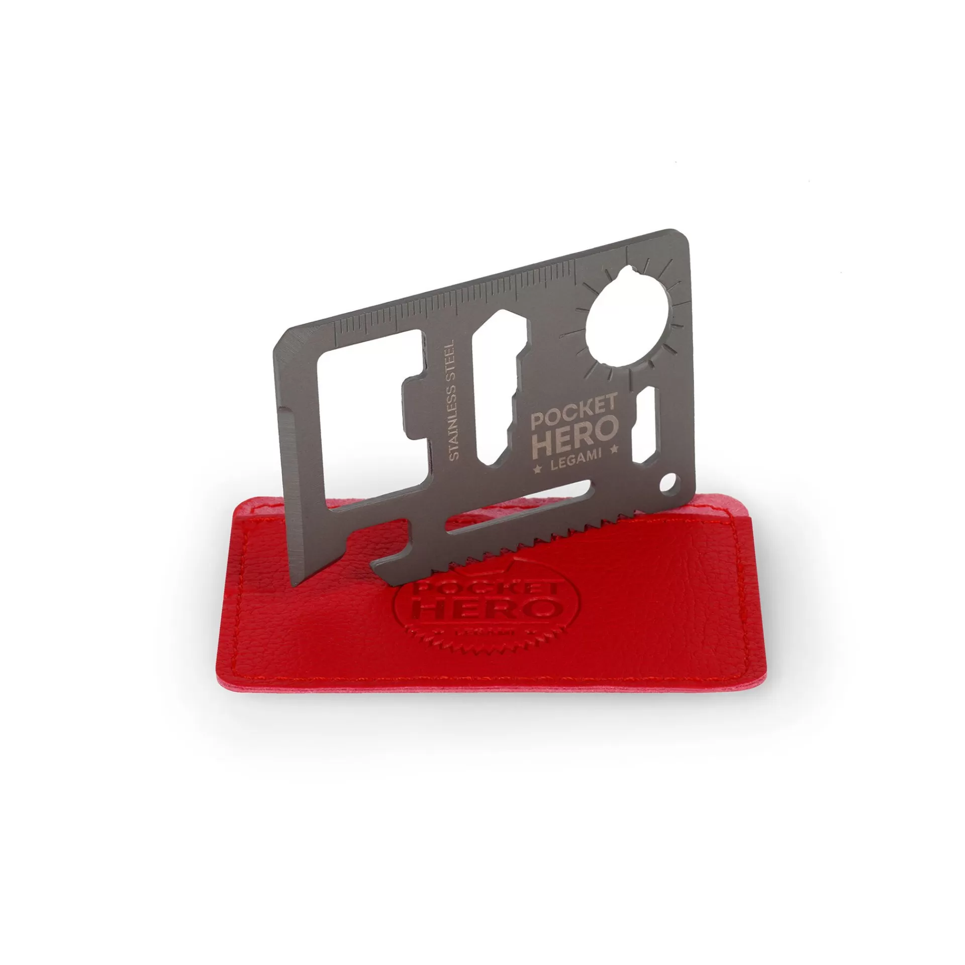 Legami Milano Carta Multifunzione in Acciaio 11 In 1 - SOS Pocket Hero- Altri Accessori