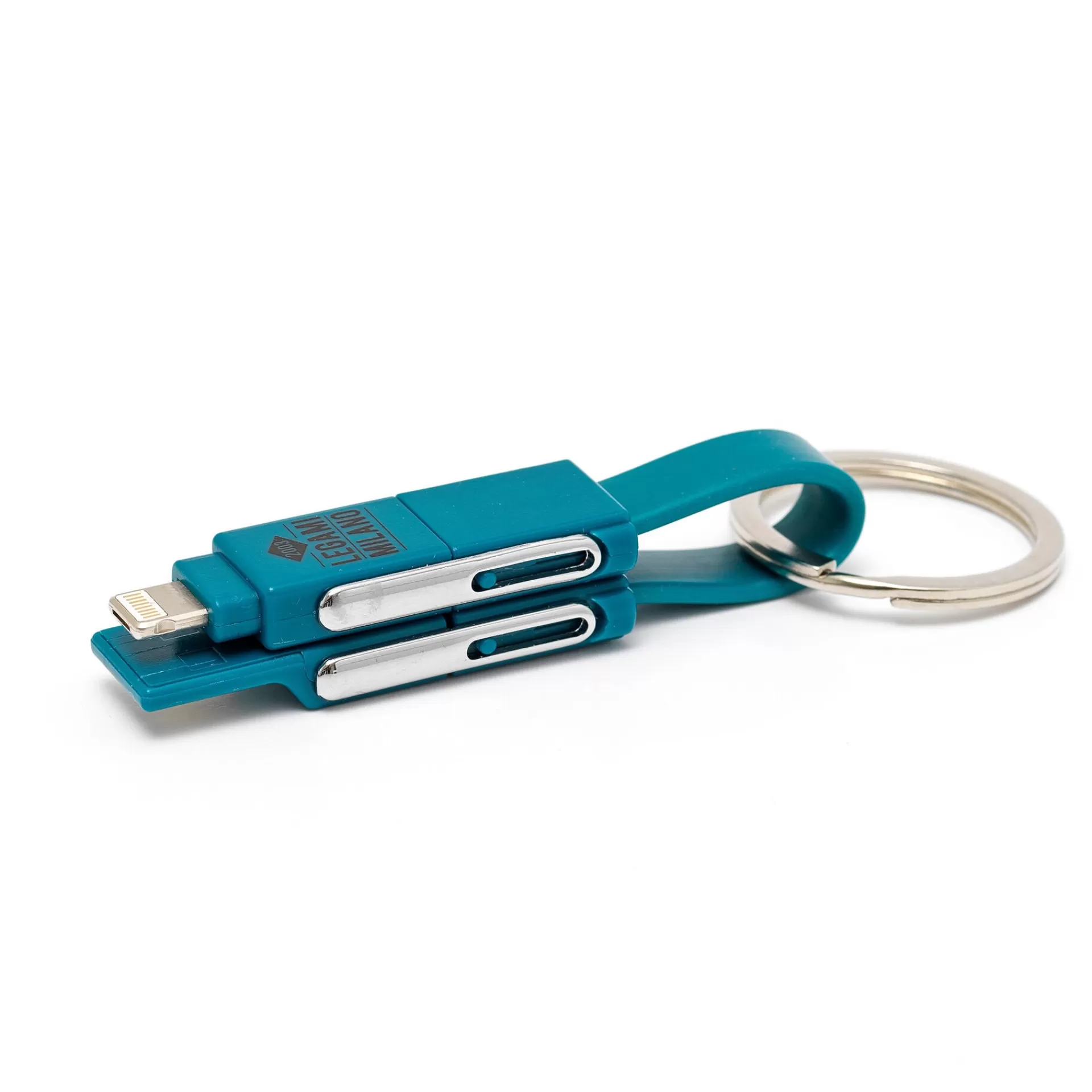 Legami Milano Cavo di Ricarica Portachiavi 6 in 1- Power Bank E Caricabatterie | Portachiavi