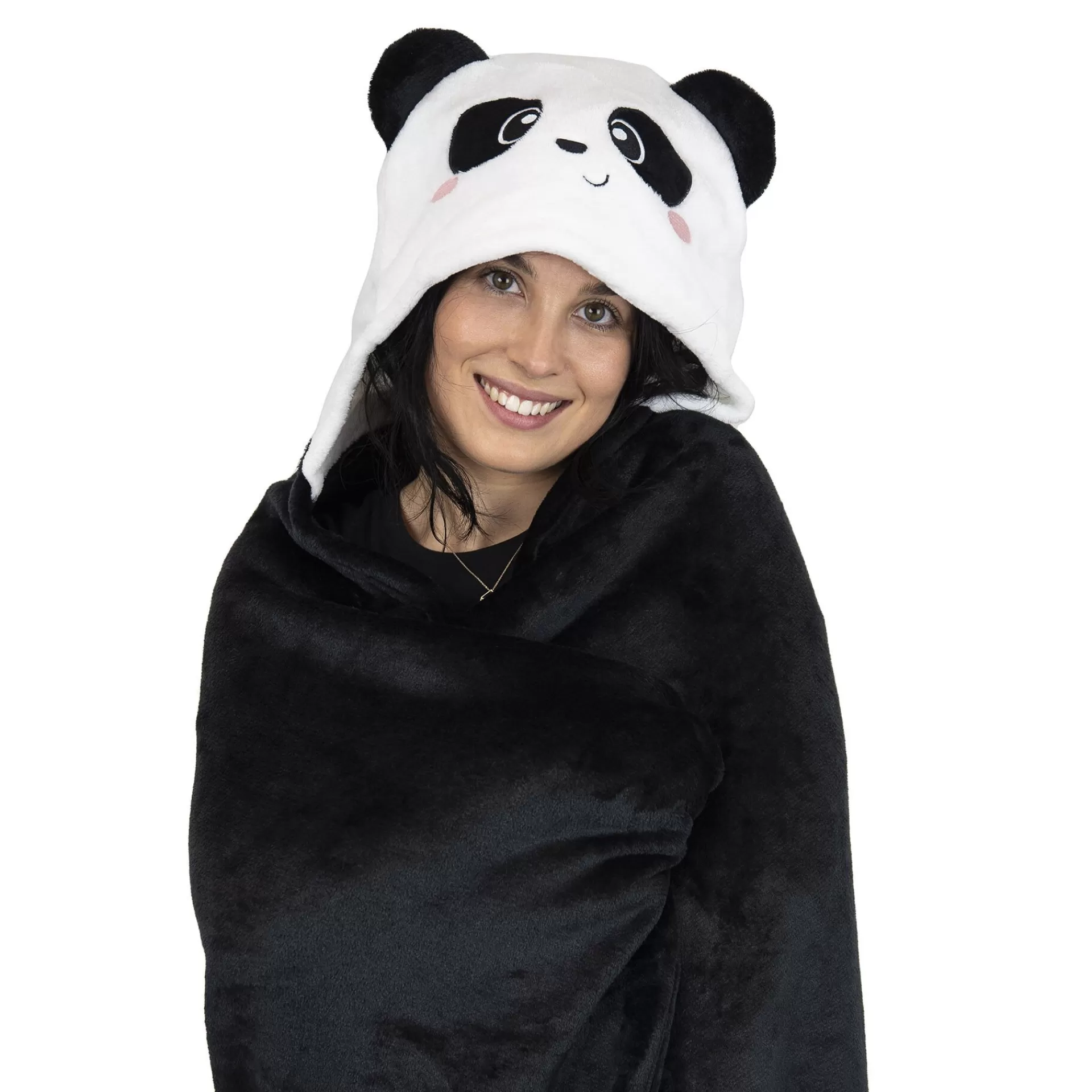 Legami Milano Coperta con Cappuccio - Cosy Hugs- Relax | Cuscini E Coperte