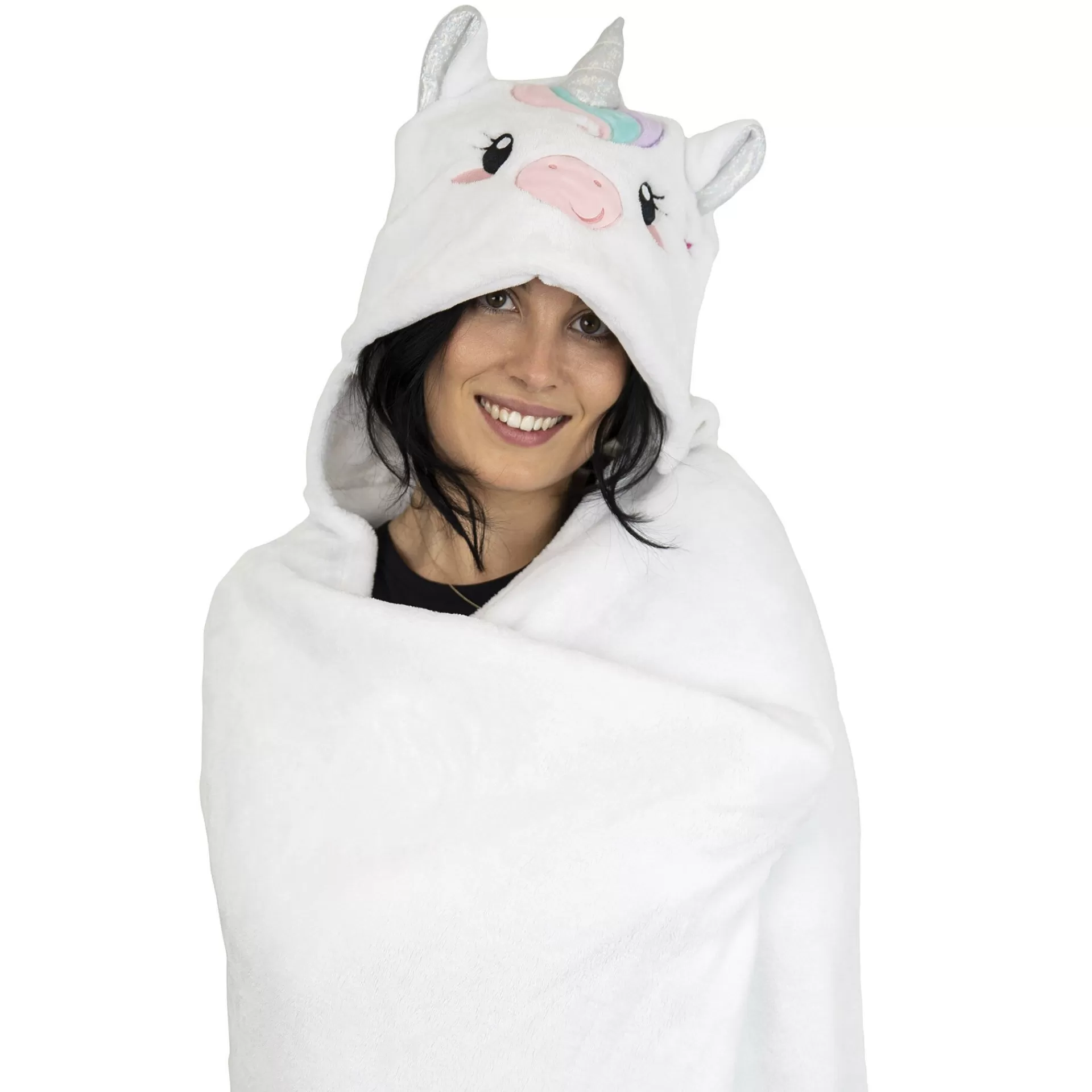 Legami Milano Coperta con Cappuccio - Cosy Hugs- Relax | Cuscini E Coperte