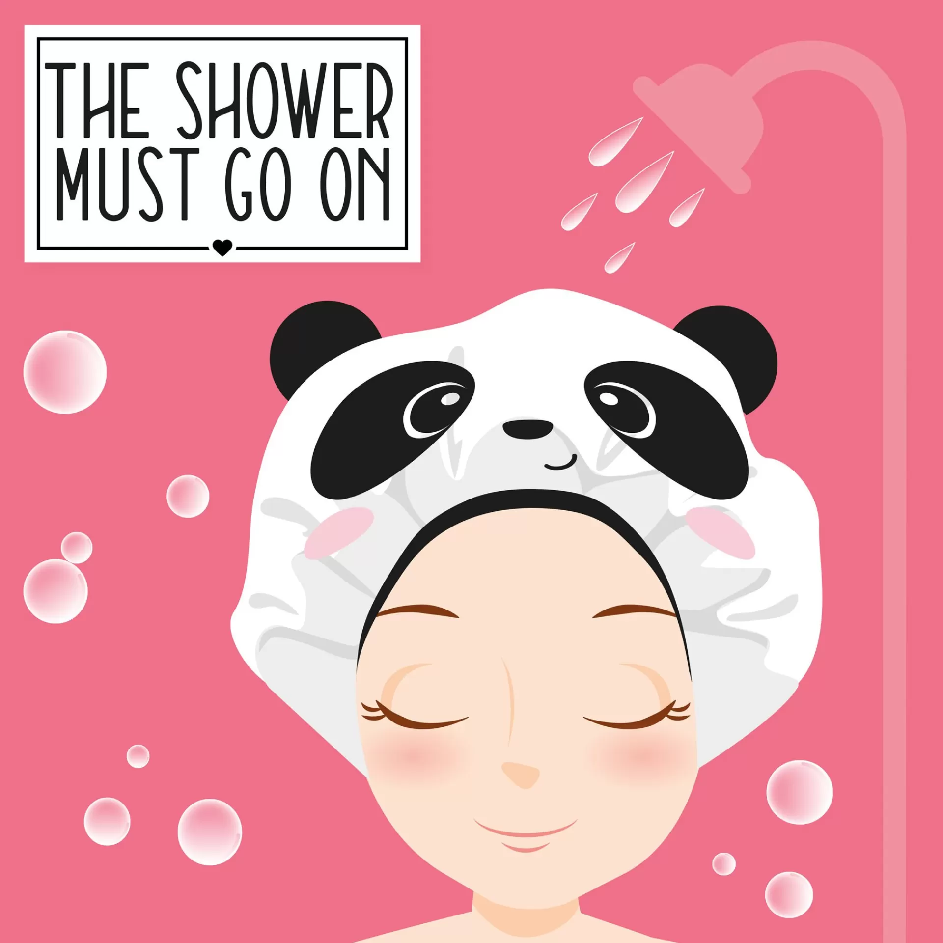 Legami Milano Cuffia da Doccia - The Shower Must Go On- Viso E Corpo