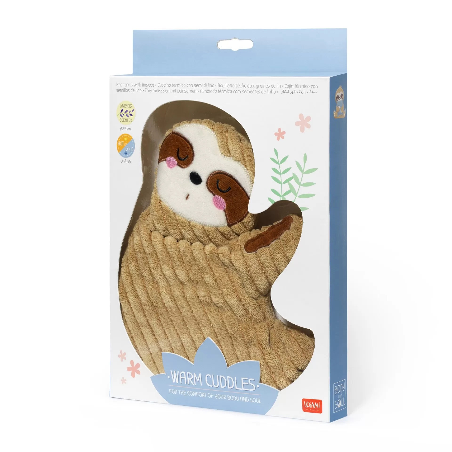 Legami Milano Cuscino Termico con Semi di Lino - Warm Cuddles- Relax | Viso E Corpo