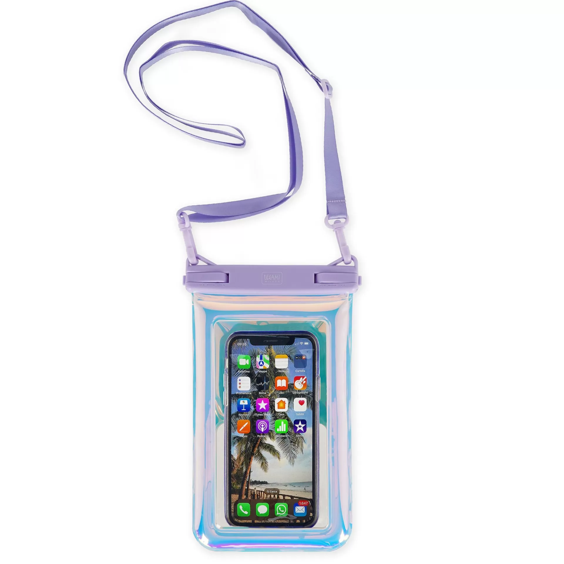 Legami Milano Custodia Impermeabile Galleggiante per Smartphone - Floating Waterproof Smartphone Pouch- Accessori Per Smartphone Pc Tablet