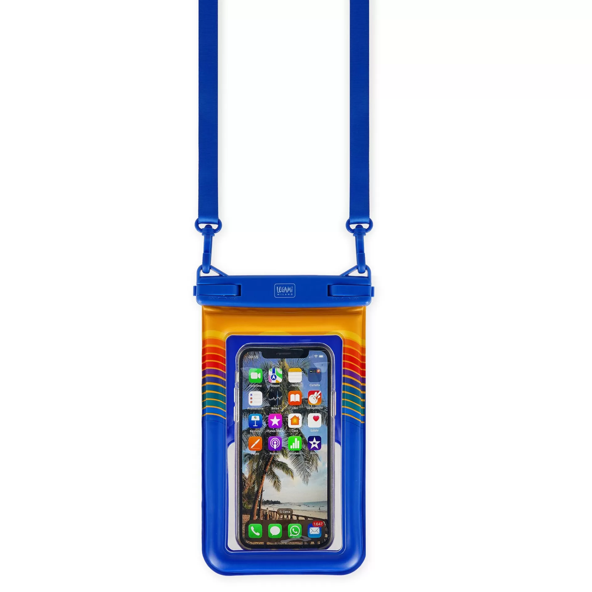 Legami Milano Custodia Impermeabile Galleggiante per Smartphone - Floating Waterproof Smartphone Pouch- Accessori Per Smartphone Pc Tablet