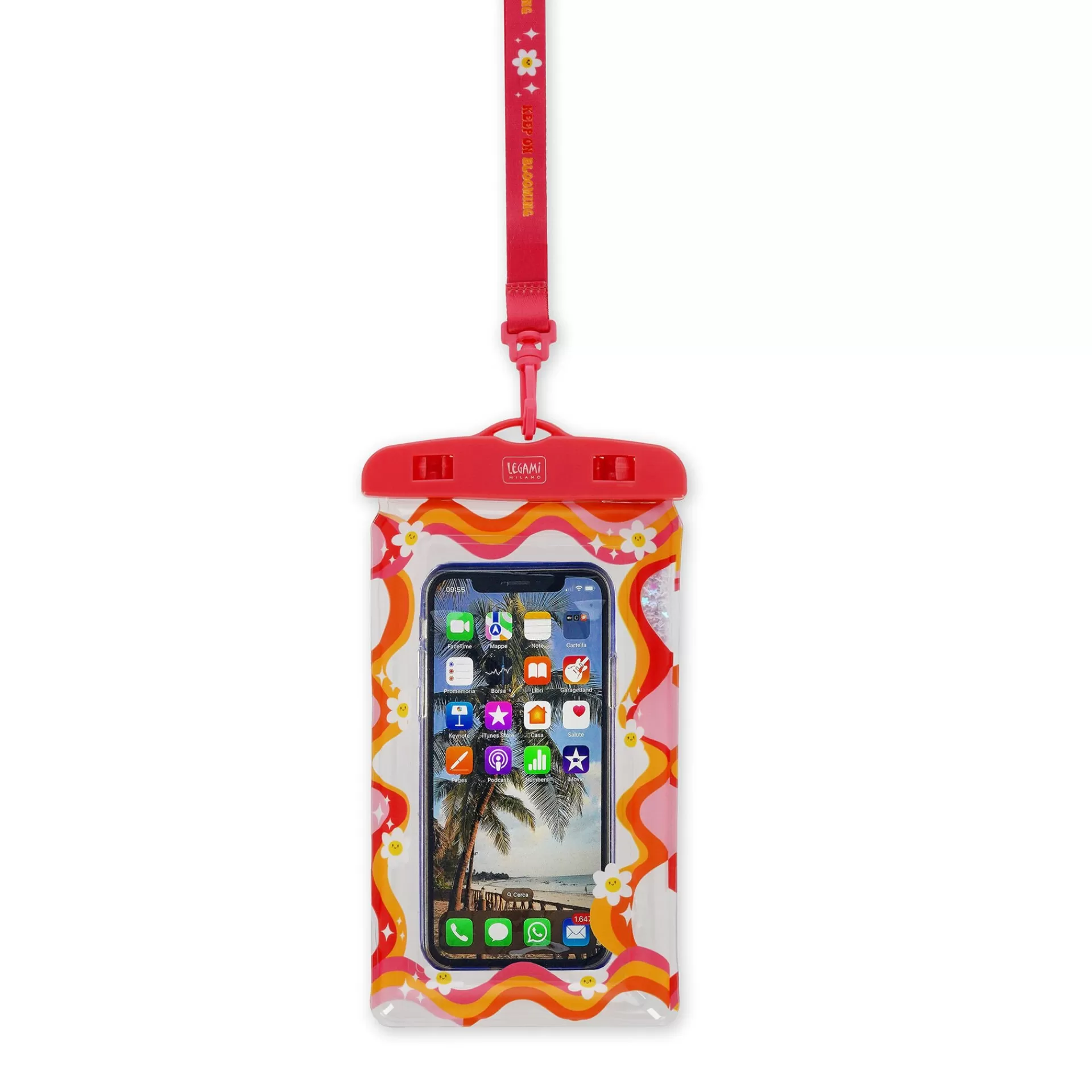 Legami Milano Custodia Impermeabile Galleggiante per Smartphone - Floating Waterproof Smartphone Pouch- Accessori Per Smartphone Pc Tablet | Accessori Da Spiaggia