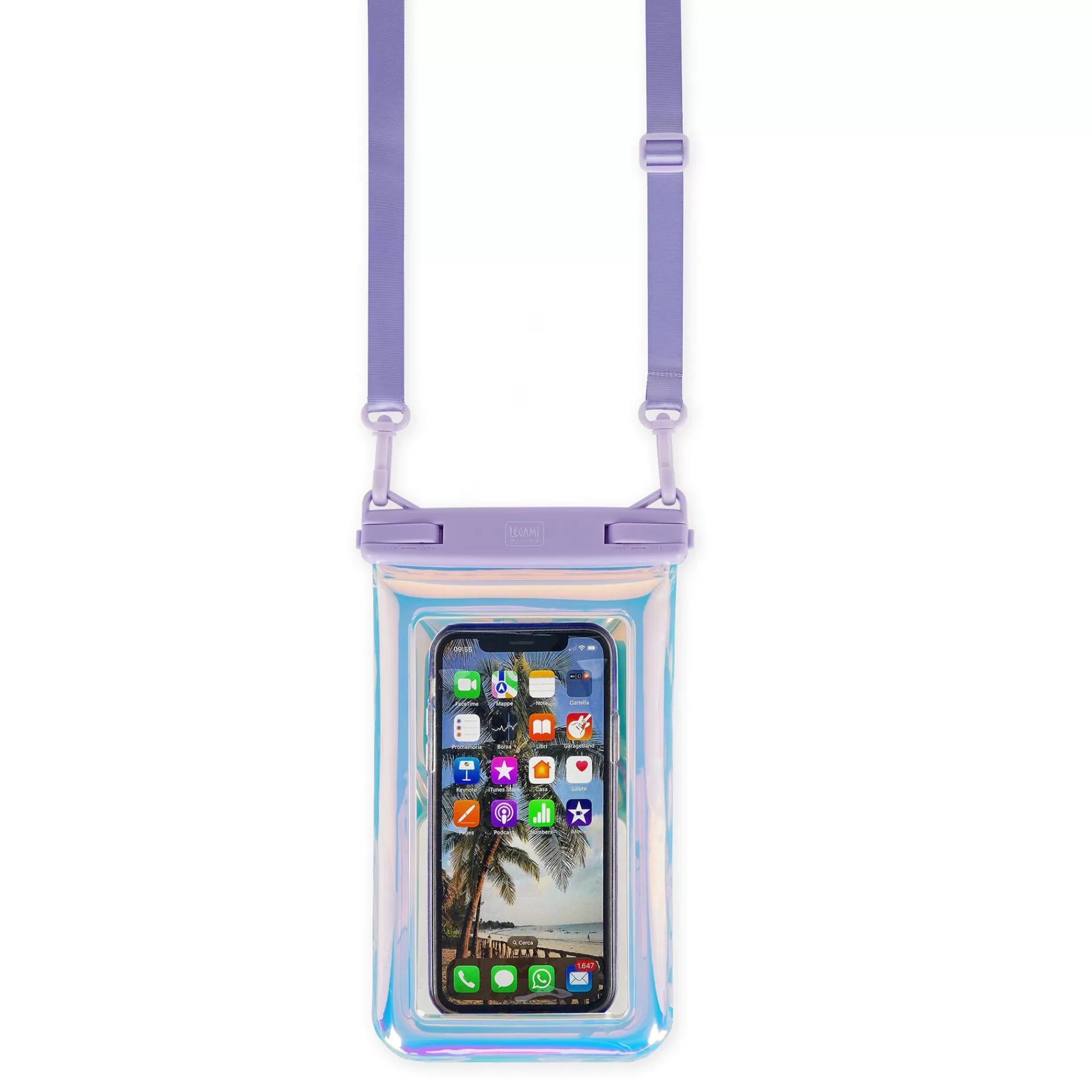 Legami Milano Custodia Impermeabile Galleggiante per Smartphone - Floating Waterproof Smartphone Pouch- Accessori Per Smartphone Pc Tablet