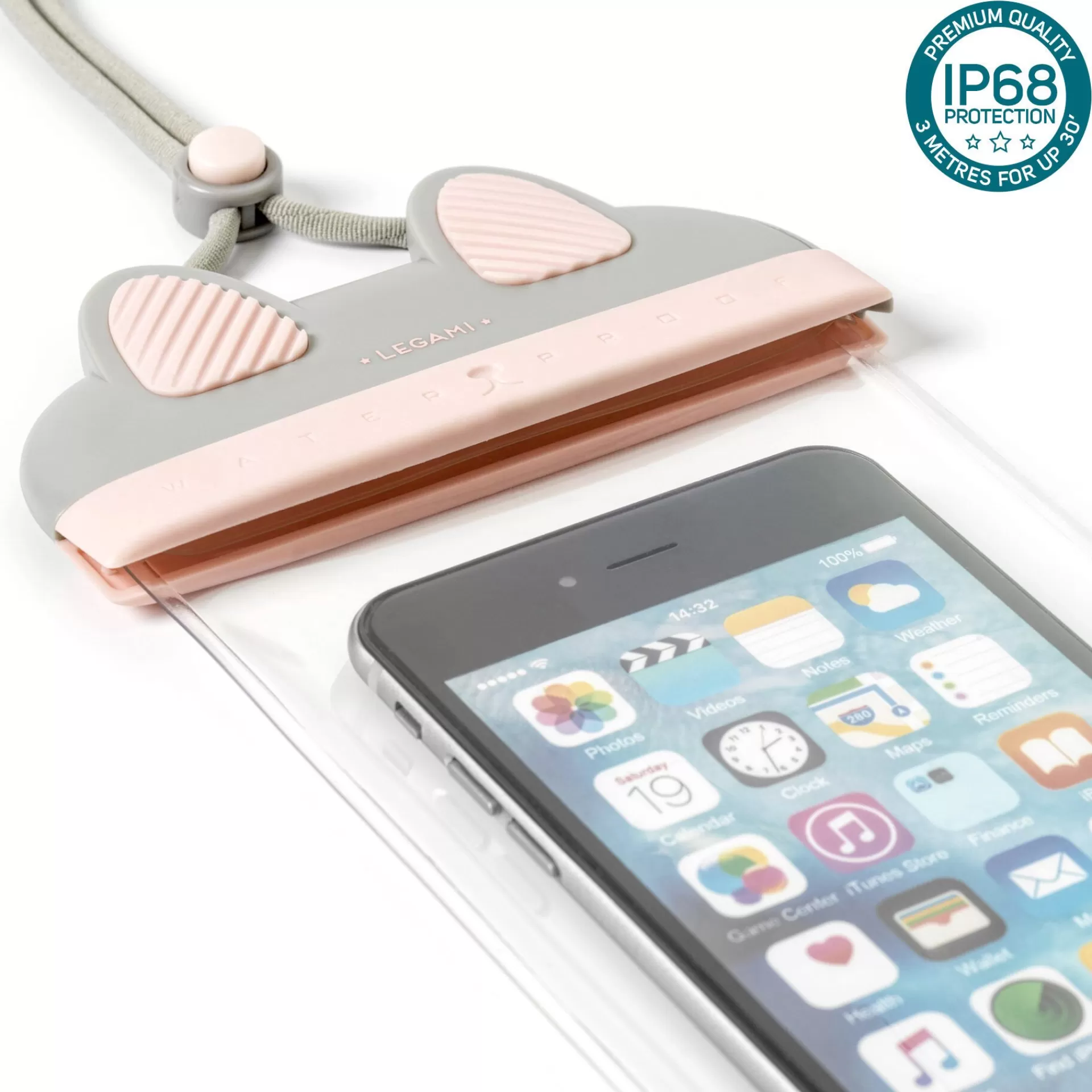 Legami Milano Custodia Impermeabile per Smartphone - Waterproof Smartphone Pouch- Accessori Per Smartphone Pc Tablet